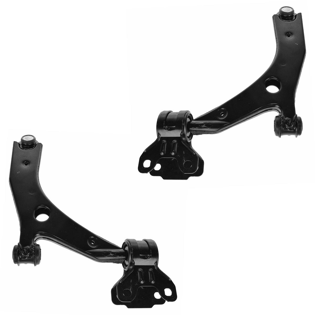 Trq Front Lower Control Arm With Ball Joint Set Compatible With 2010-2013 Mazda 3