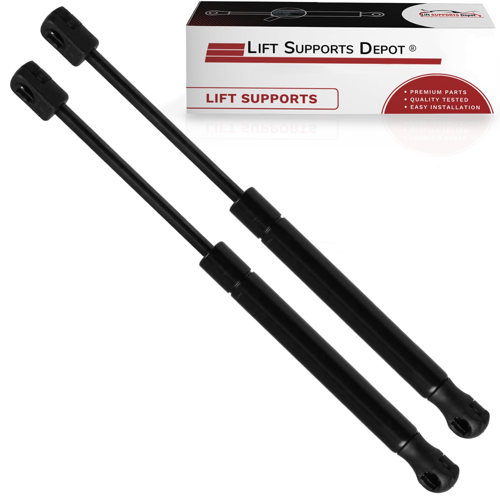 Lift Supports Depot Qty 2 Compatible With Dodge Lancer 08 To 18 Trunk Lift Support With Large Spoiler Shocks Struts