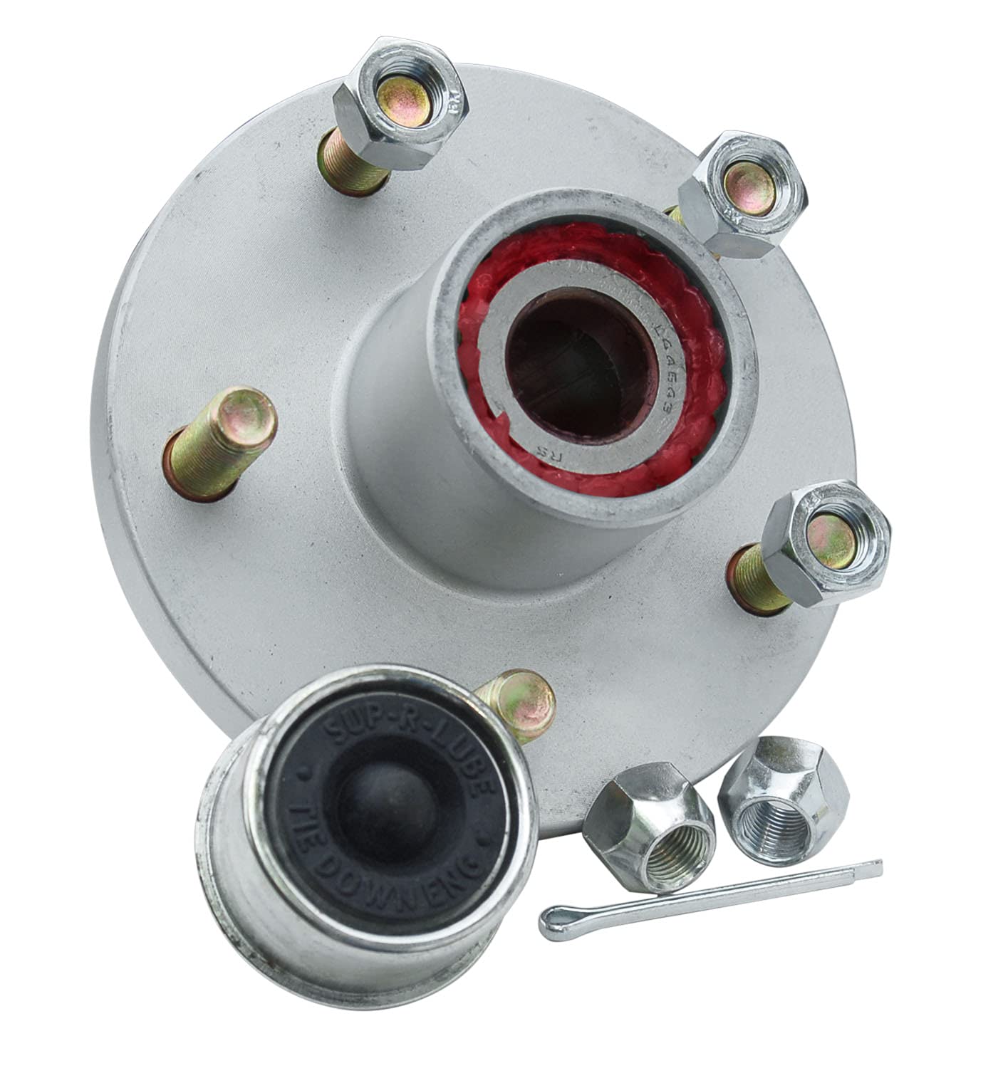 DEXTR MARINE Tie Down Engineering 81015 4 Stud Superlube Hub Kit 1250#