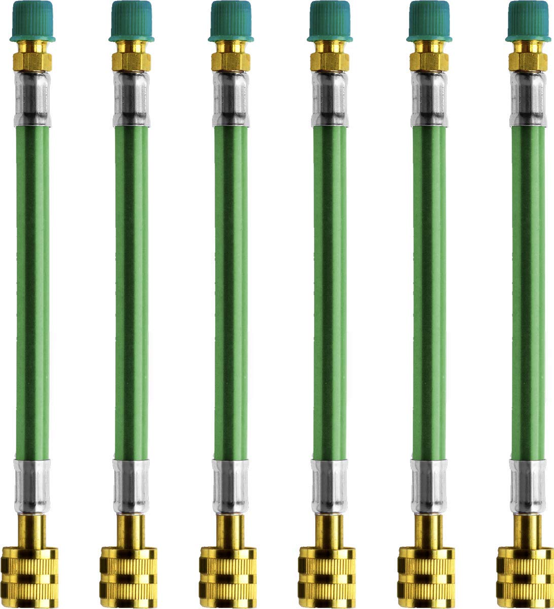 Leak Saver Direct Inject Ultimate 6-Pack | 3-in-1 AC Refrigerant Leak Sealer | with UV Dye & Moisture Remover | for Most HVAC Sy