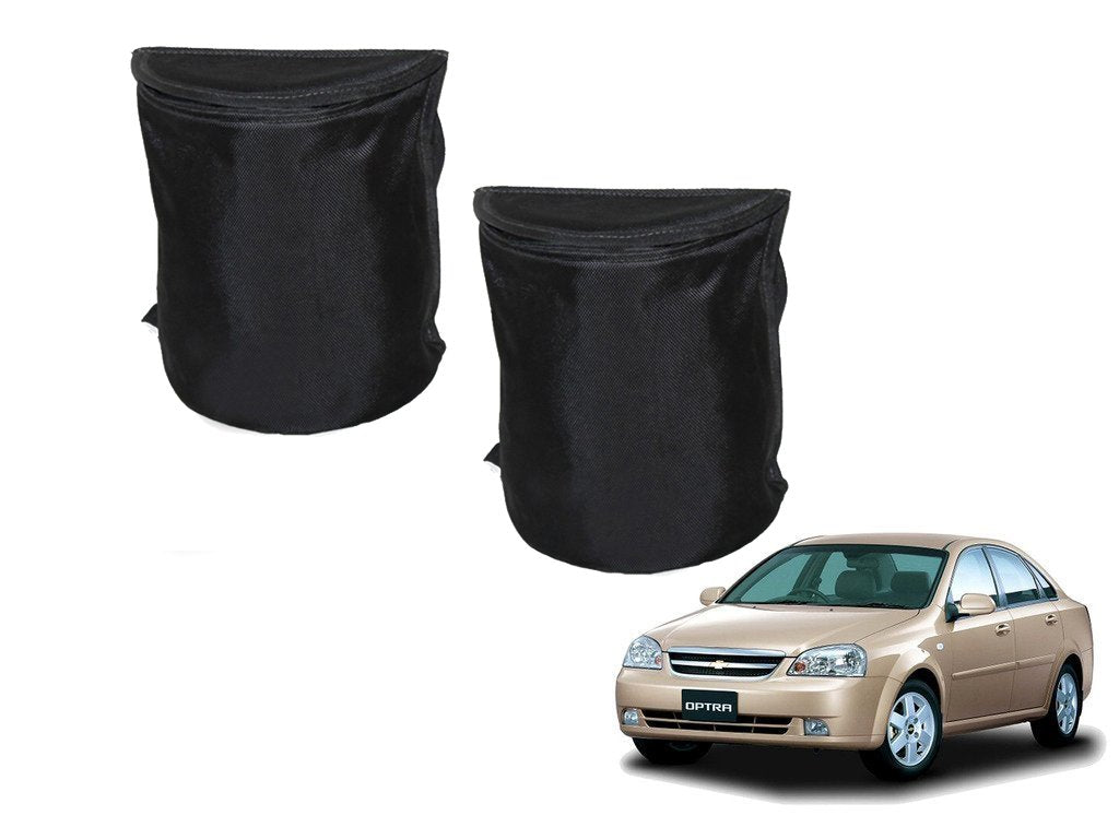 Kozdiko Semi Cylindrical Car Dustbin Set of 2 Pcs for Chevrolet Optra