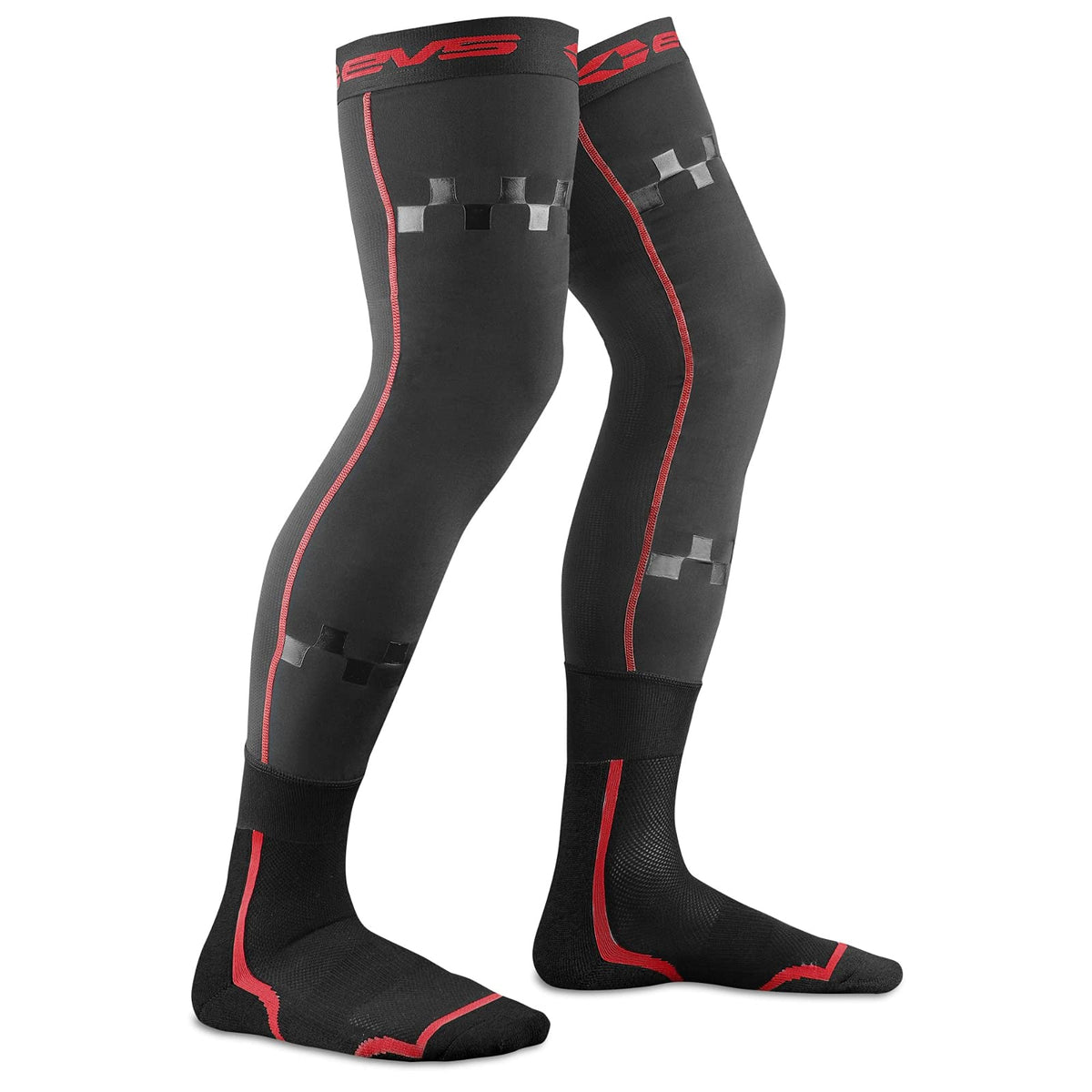 Evs Unisex Adult Tug Evs Sports Fsn R Bk S M Fusion Sock Sleeve Combo Black Red Small Medium, Black/Red, Small-Medium Us
