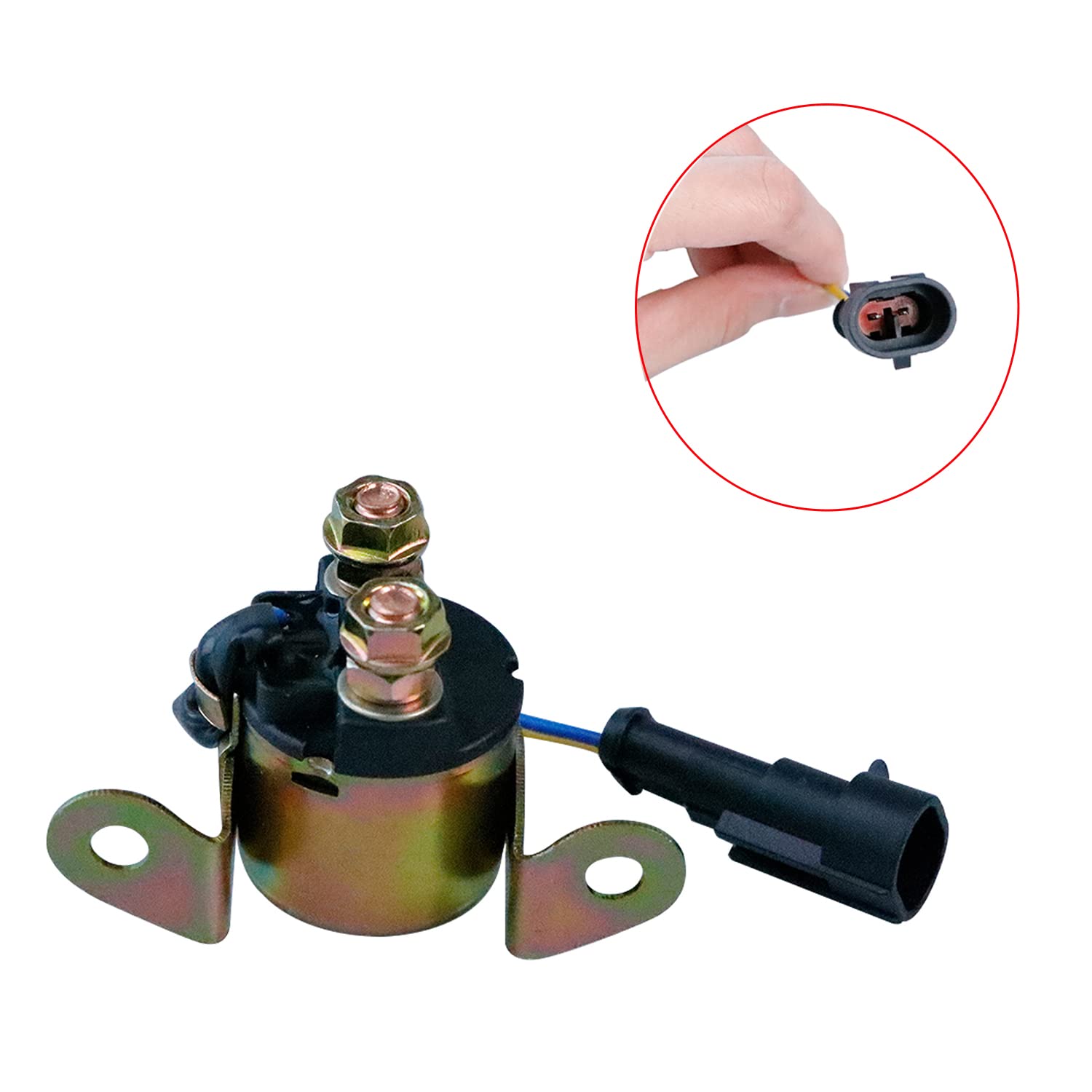 Starter Solenoid Relay Compatible With Polaris Ranger 400 500 570 700 800 Sportsman 500 700 800 Rzr 4 S Xp 570 800 900 Replace 401200 4010947