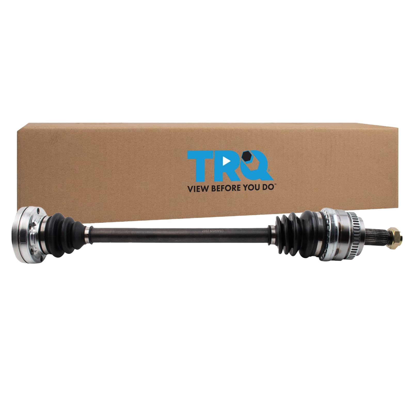 Trq Rear Right Cv Axle Shaft Assembly Passenger Side Compatible With 2008-2013 Bmw 128I 2007-2013 328I