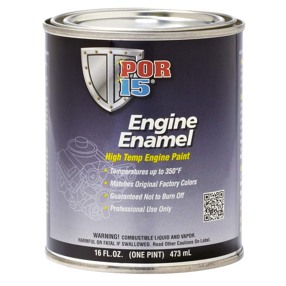 Por-15 High Temperature Engine Paint, Aluminum Engine Enamel, 16 Fluid Ounces…