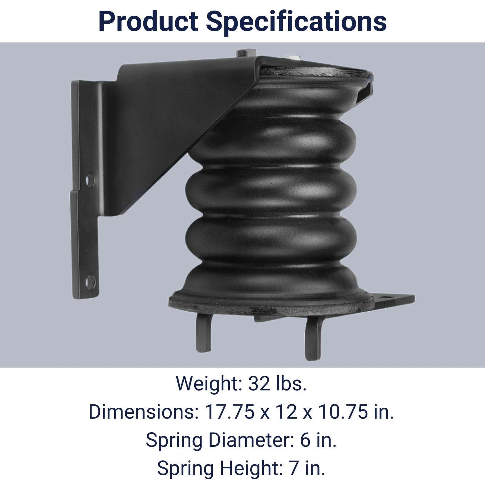 SuperSprings SSR-106-47-1 | SumoSprings Rear for Ford E-350|E-450