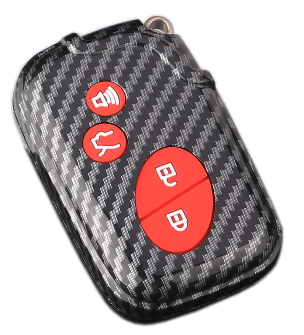 Horande ABS Carbon Fibre Protector Key Fob Cover fit for Lexus ES350 GS300 GS350 GS430 GS450h ISC IS250 IS350 LS460 LS600h Keyle