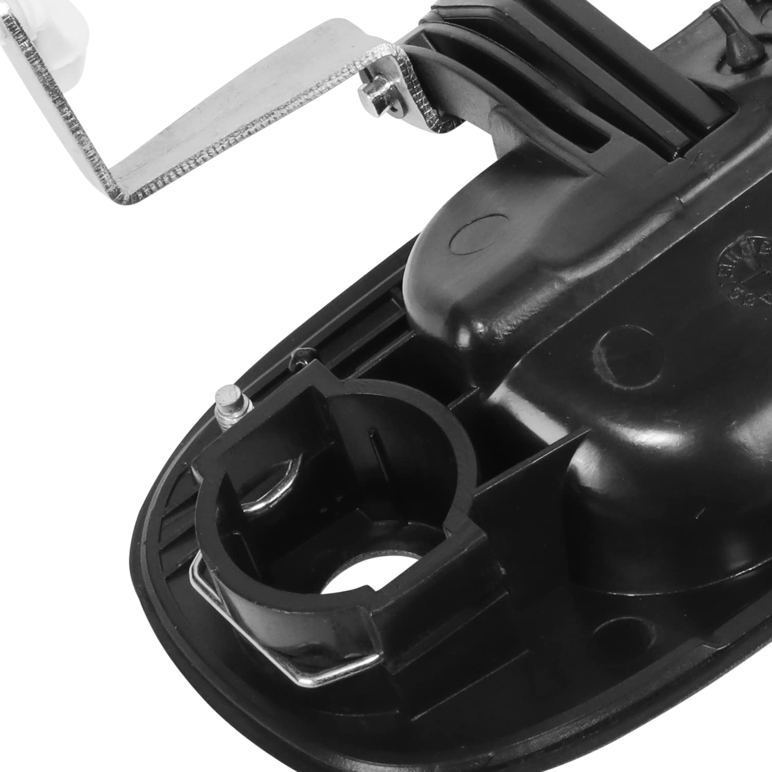 Dna Motoring Oem-Dho-00665 Front Left Side Door Pull Handle Compatible With 2002-2004 Dakota / 2002-2003 Durango , Black