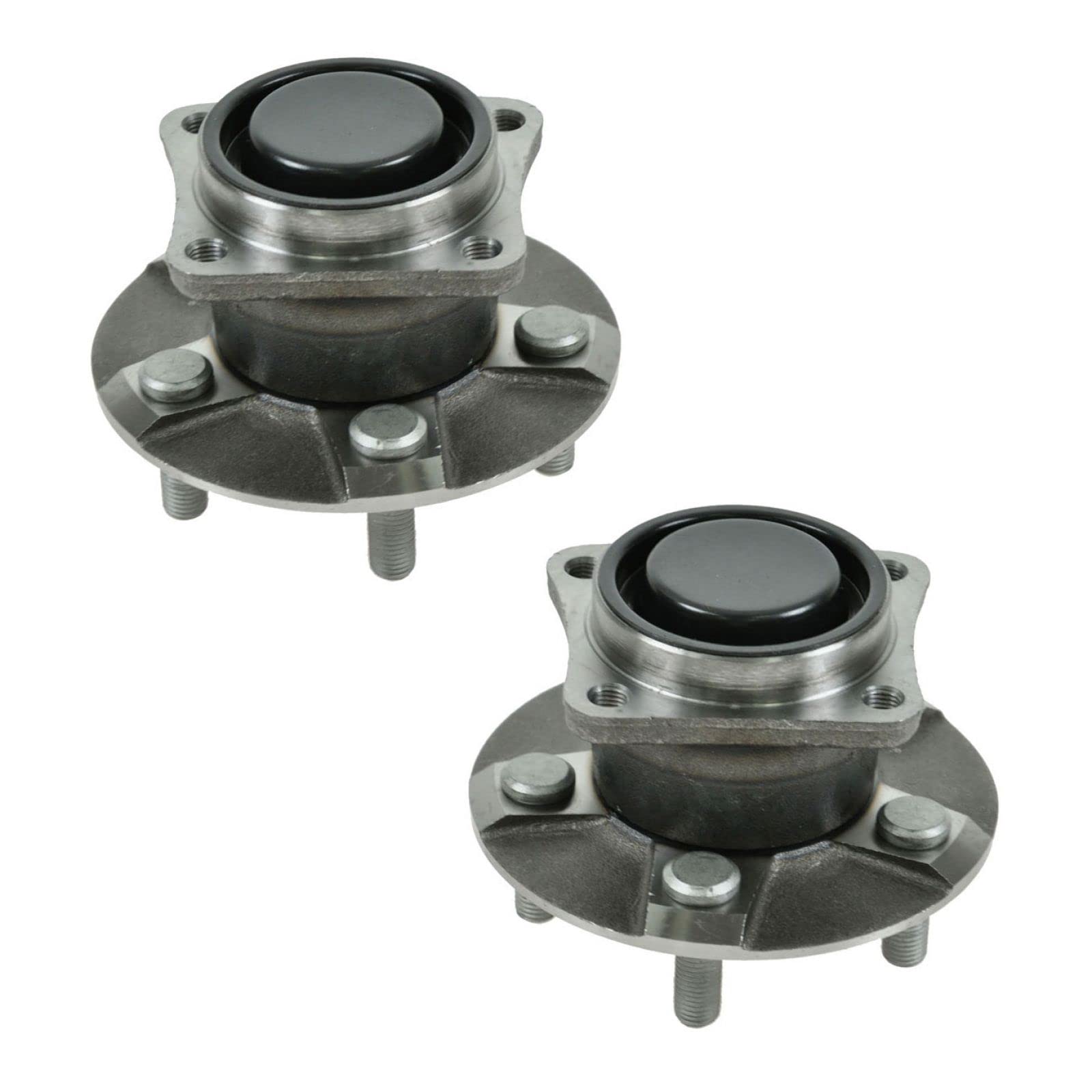 Trq Rear Wheel Hub Bearings Assembly Set Compatible With 2003-2008 Pontiac Vibe 2000-2005 Toyota Celica Corolla Matrix