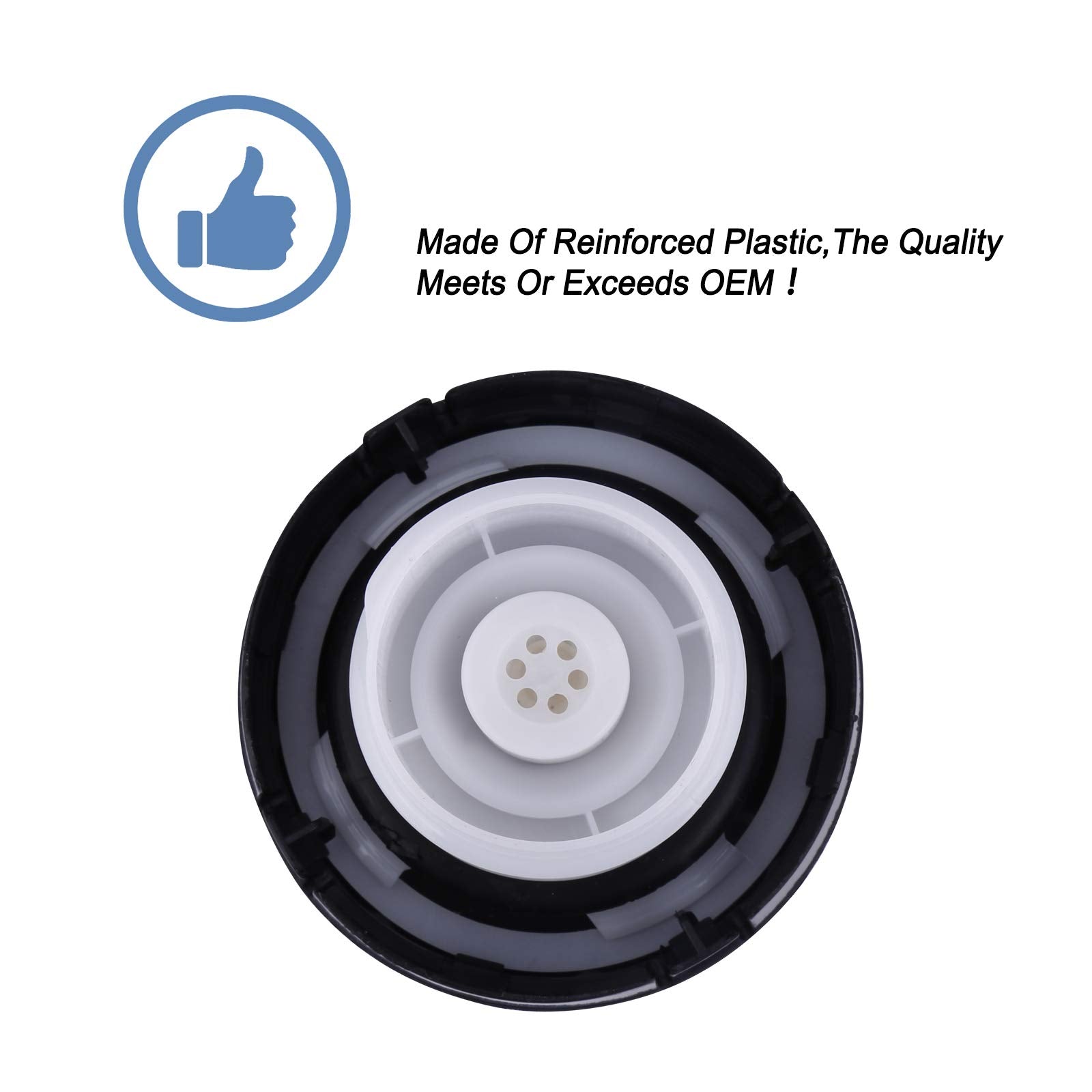 Fuel Tank Filler Cap,Gas Cap Compatible With Honda 2001-2005 Civic, 1997-2004 CRV, 2003-2005 Element, 2001-2005 Insight S2000,19