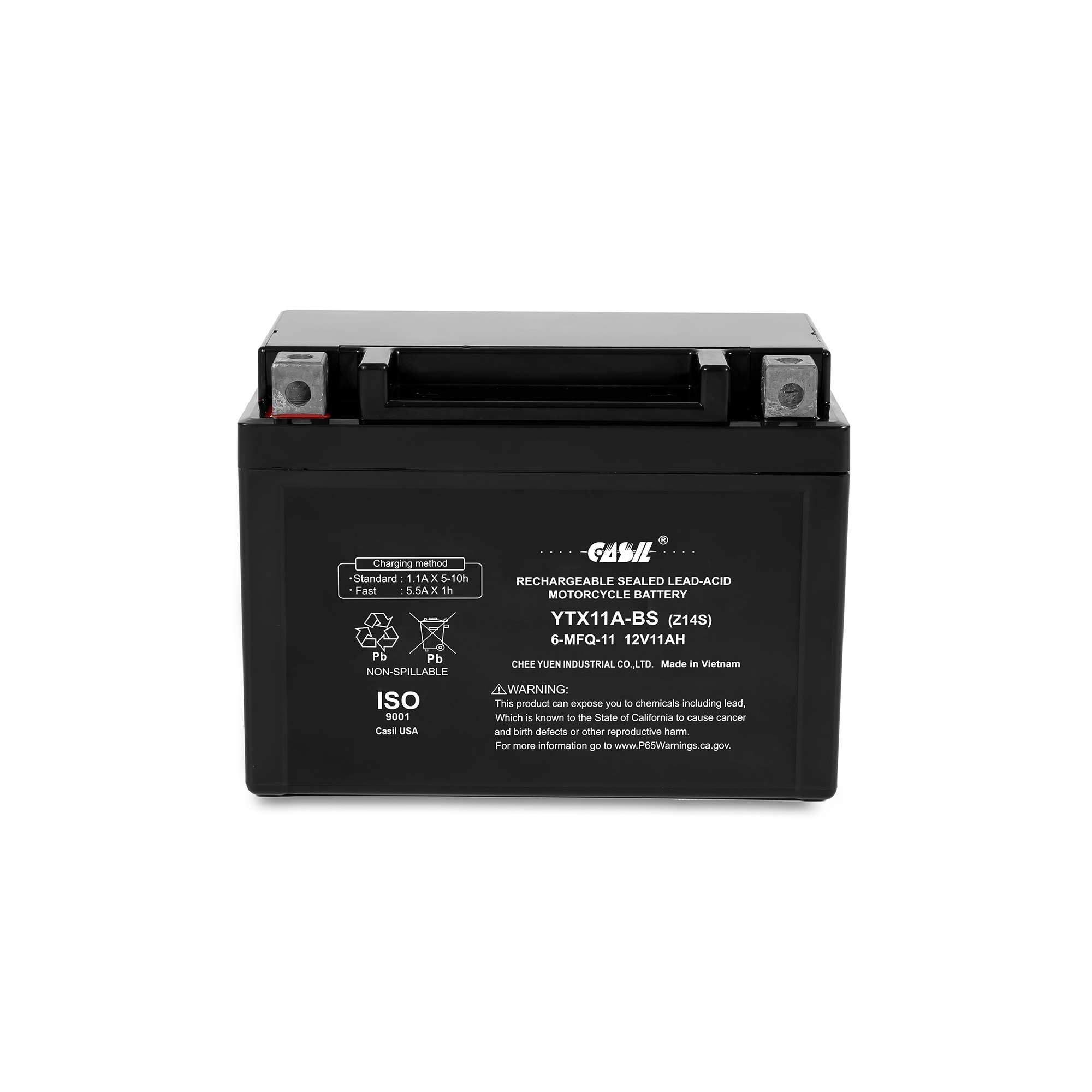 Casil Z14S 12V 225Cca Agm Powersport Battery