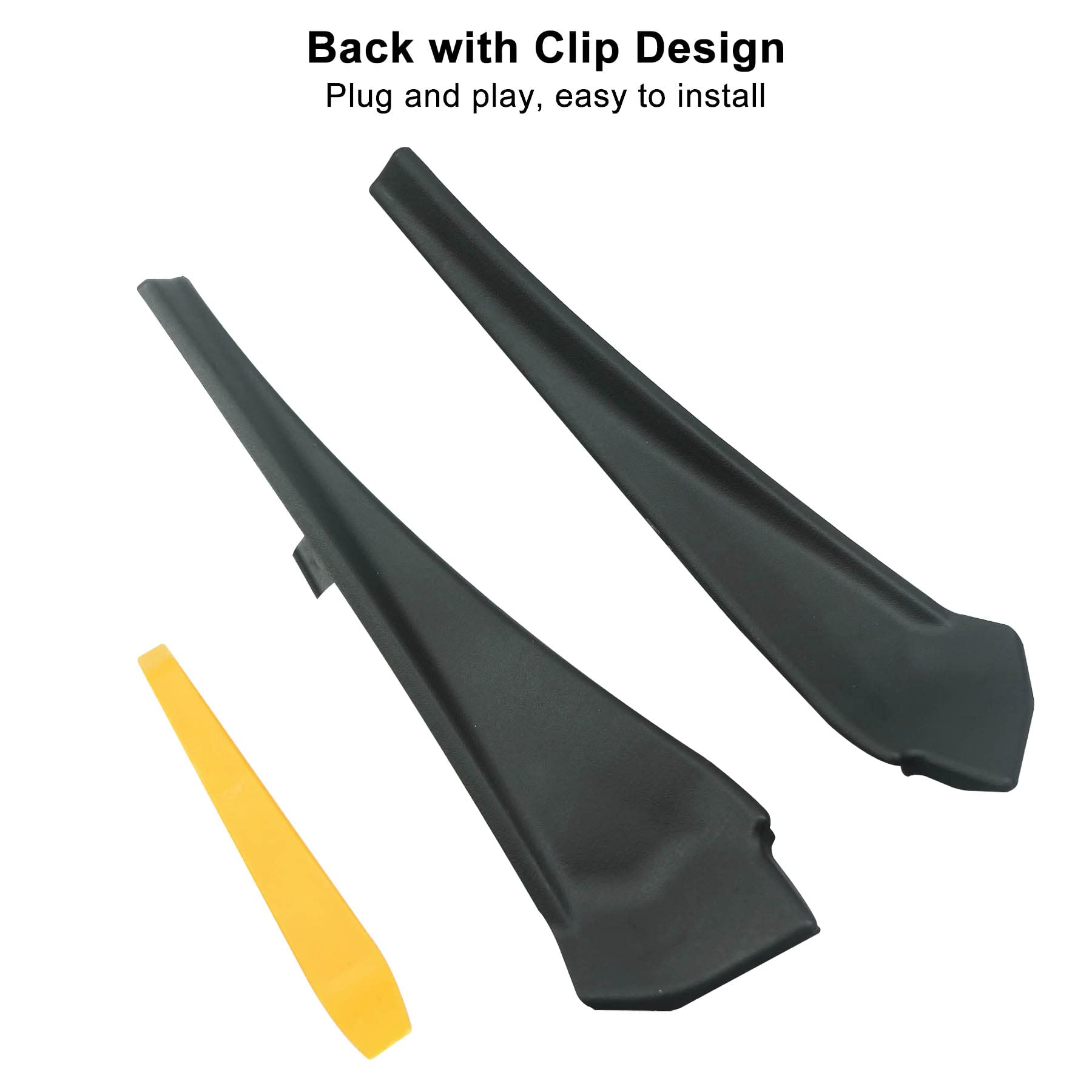 LANDSIN Windshield Wiper Cowl Trim for Nissan Rogue 2014-2020 - Left & Right Side Fender Cover, 1 Pair, OEM Fit 66895-4CL0A,