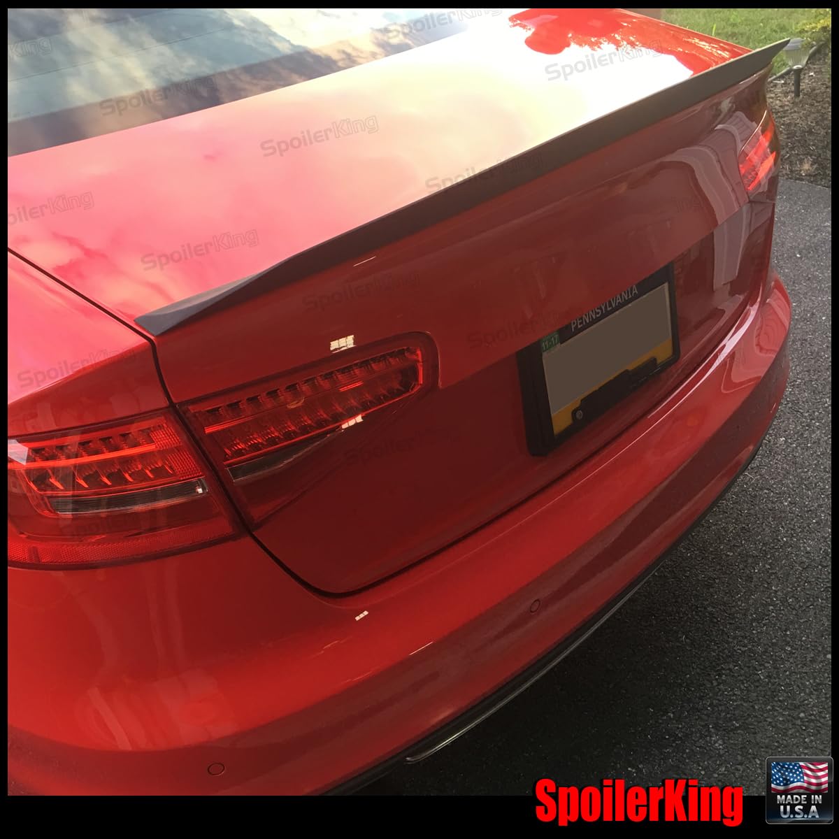 Spoilerking Trunk Spoiler (284P) Compatible With A4 2009-2016 B8 / B8.5