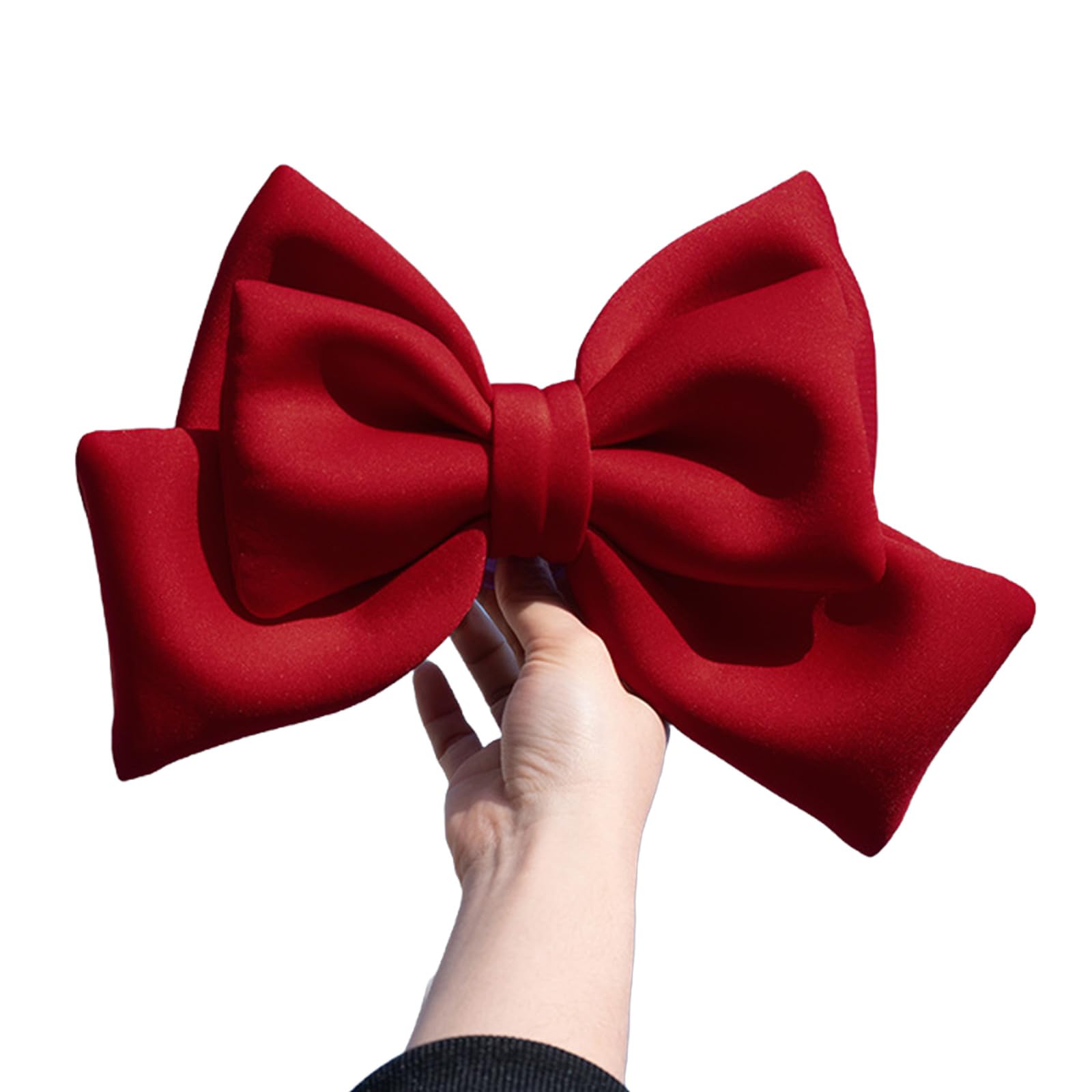 Ubxvamm Motorcycle Helmets Bowknot Decoration Adhesive Large Bowknot Ornament Motorbike Helmets Decor Fashion Helmets Patches