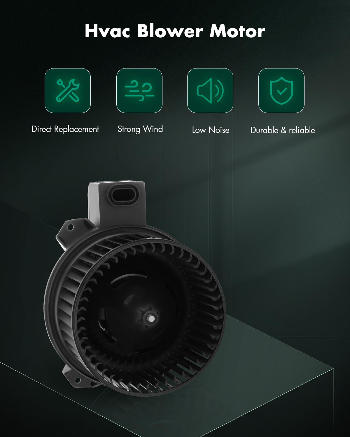 Scitoo Hvac Heater Blower Motor With Fan Cage 700273 For Ford For Mustang 2010-2014