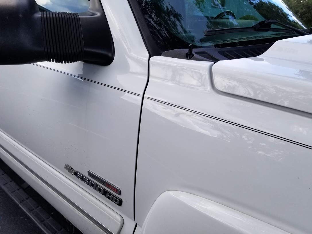 AntennaX Super Shorty Antenna for Chevy 1500 Silverado, 1.5-inch, Black, Model B31-CHE74