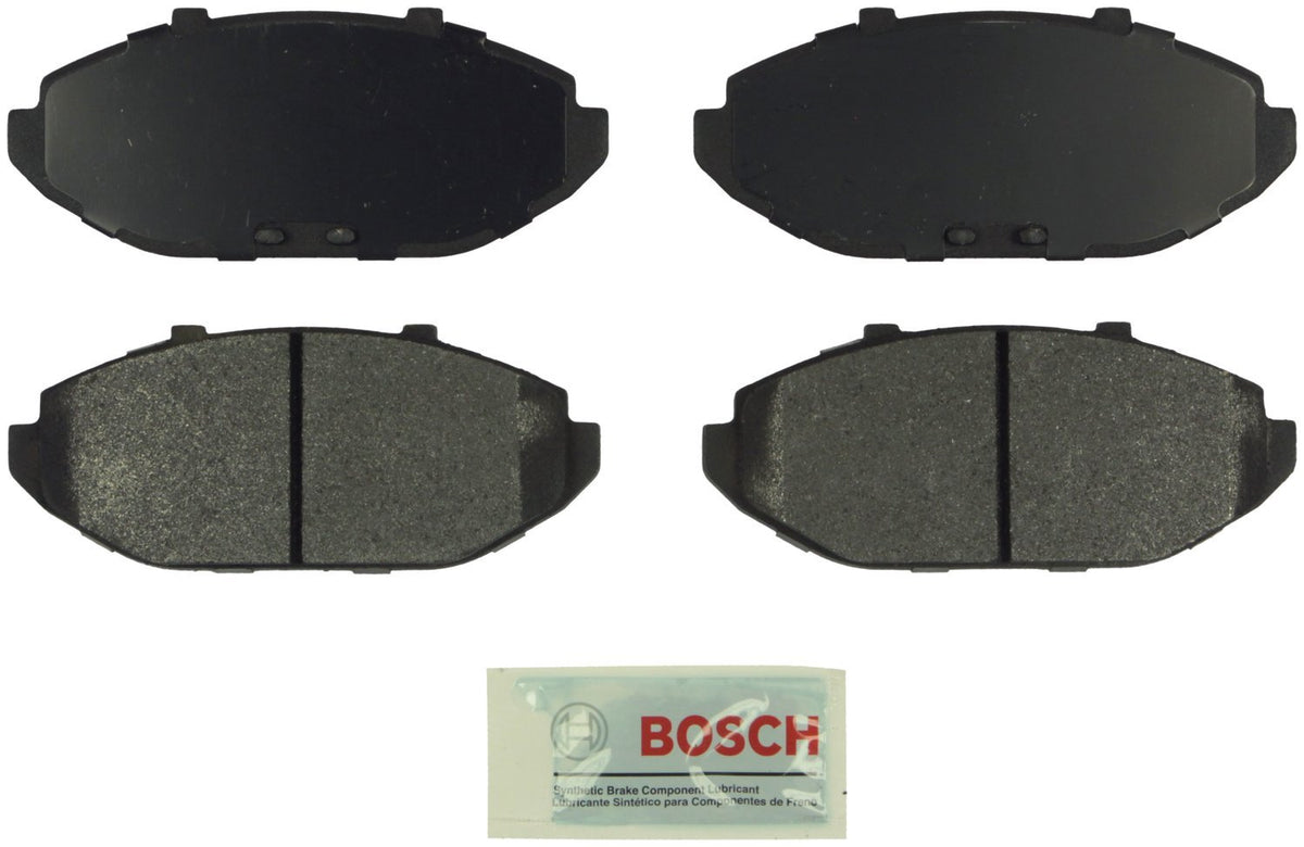 BOSCH BE748 Blue Ceramic Disc Brake Pad Set - Compatible With Select Ford Crown Victoria; Lincoln Town Car; Mercury Grand Marqui