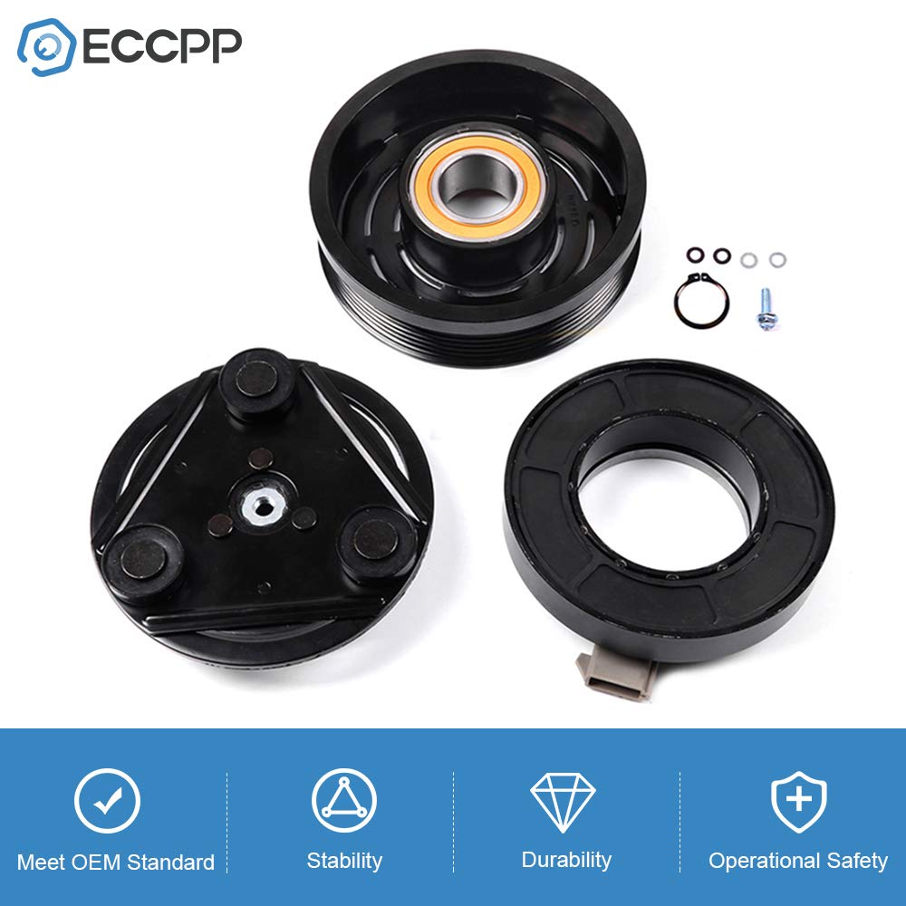Eccpp Ac Compressor Clutch 1997-2006 Fit For Ford For F-150 4.2L 4.6L 5.4L Ac Clutch