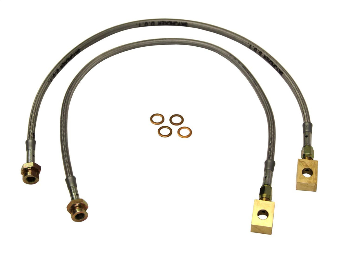 Skyjacker (FBL17) 3''- 4'' Stainless Steel Brake Line - Pair