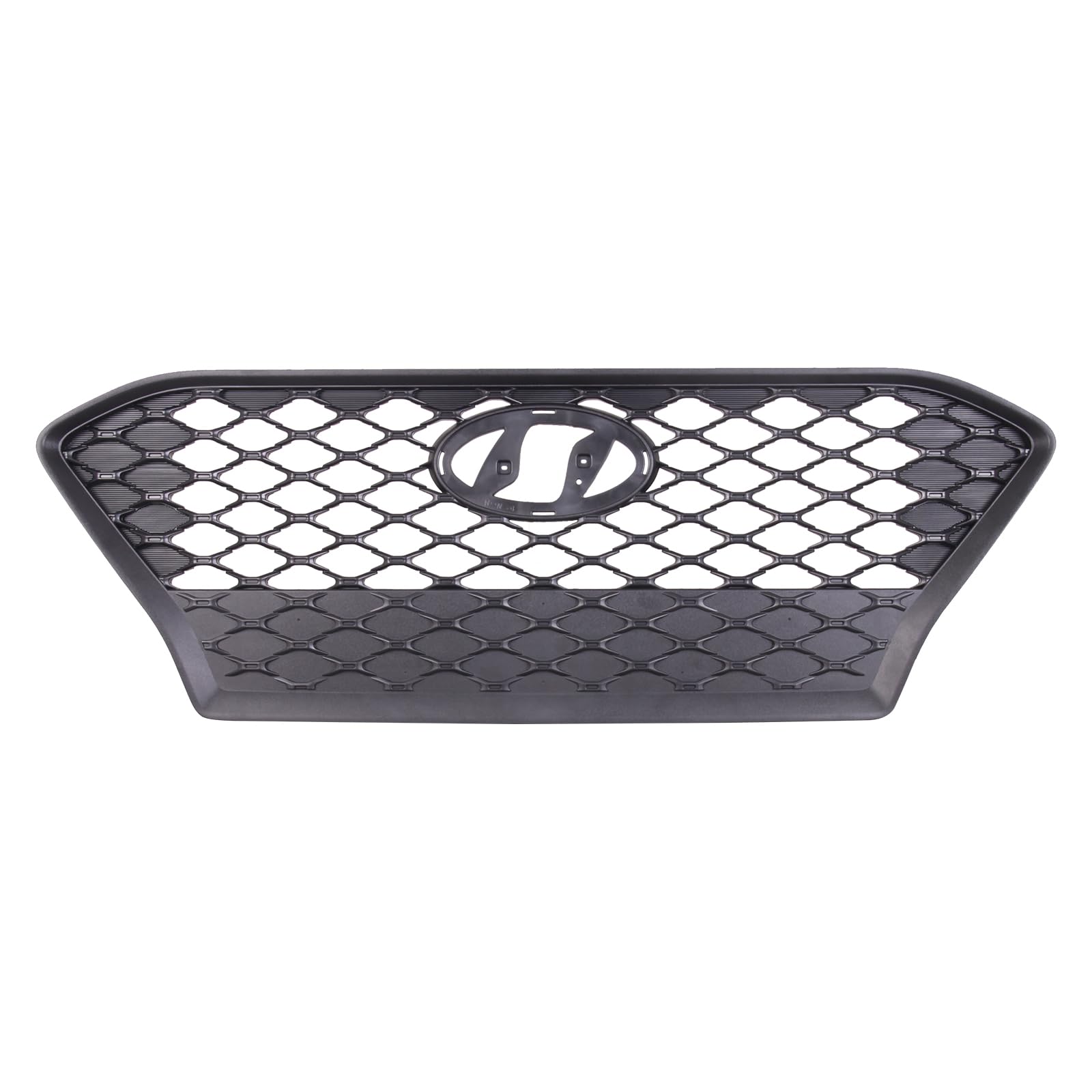 TYG (CAPA QUALITY) Front Grille Compatible with 2018-2021 Hyundai Kona Essential/Luxury/Preferred/SE/SEL/SEL Plus/Night, ABS OEM