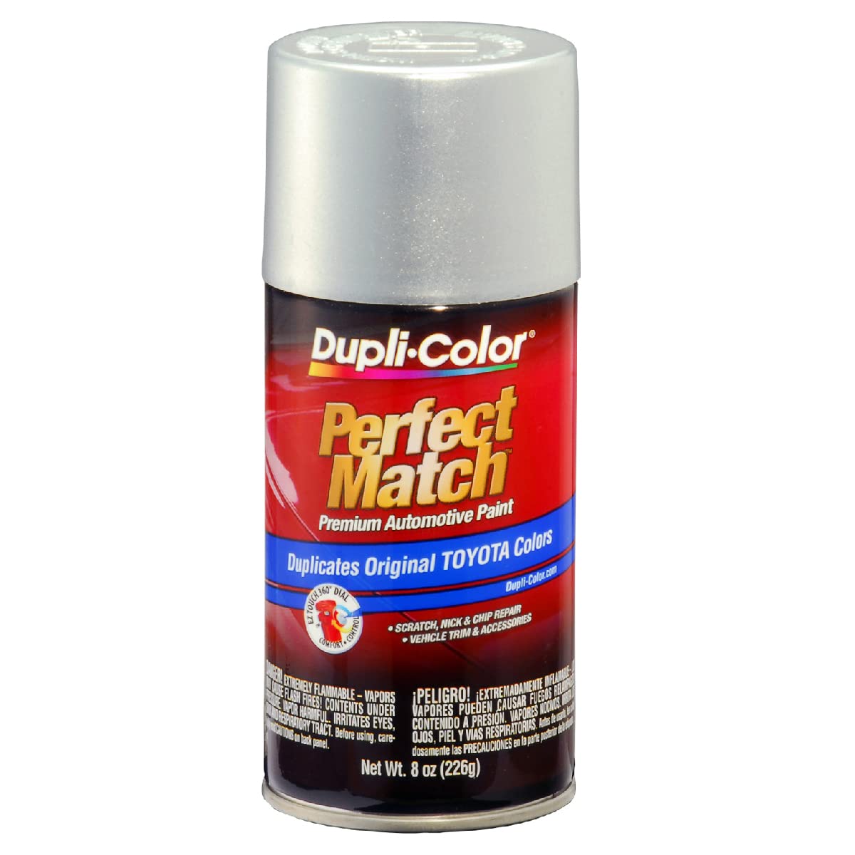 Dupli-Color Ebty16157 Perfect Match Automotive Spray Paint - Toyota Titanium Metallic, 1D4 - 8 Oz. Aerosol Can