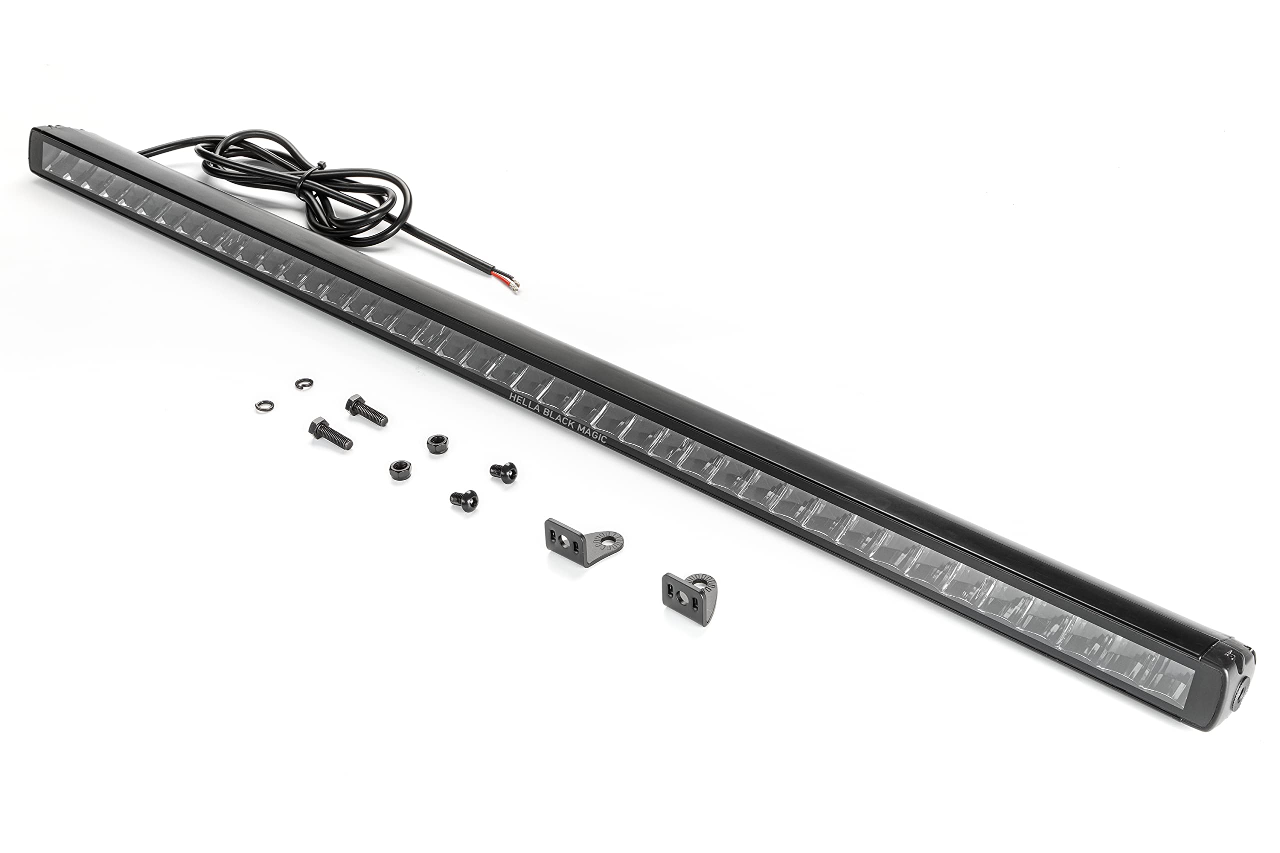 Hella 1Fj 358 176-321 Led-Spotlight - Black Magic Slim Lightbar 40'' - 12/24V - Mounting - Cable: 2000Mm - Plug: Open Cable Ends