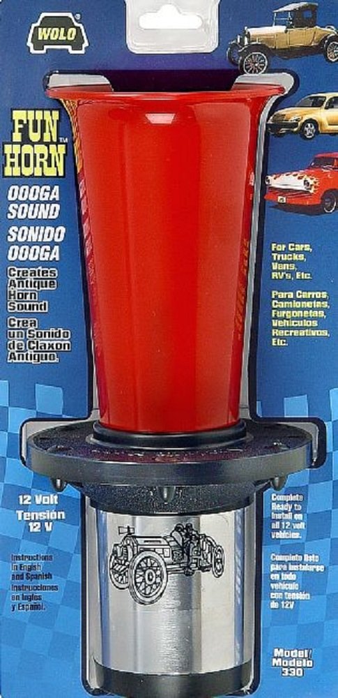 Wolo (330) Fun Horn - 12 Volt, Ooogah Sound