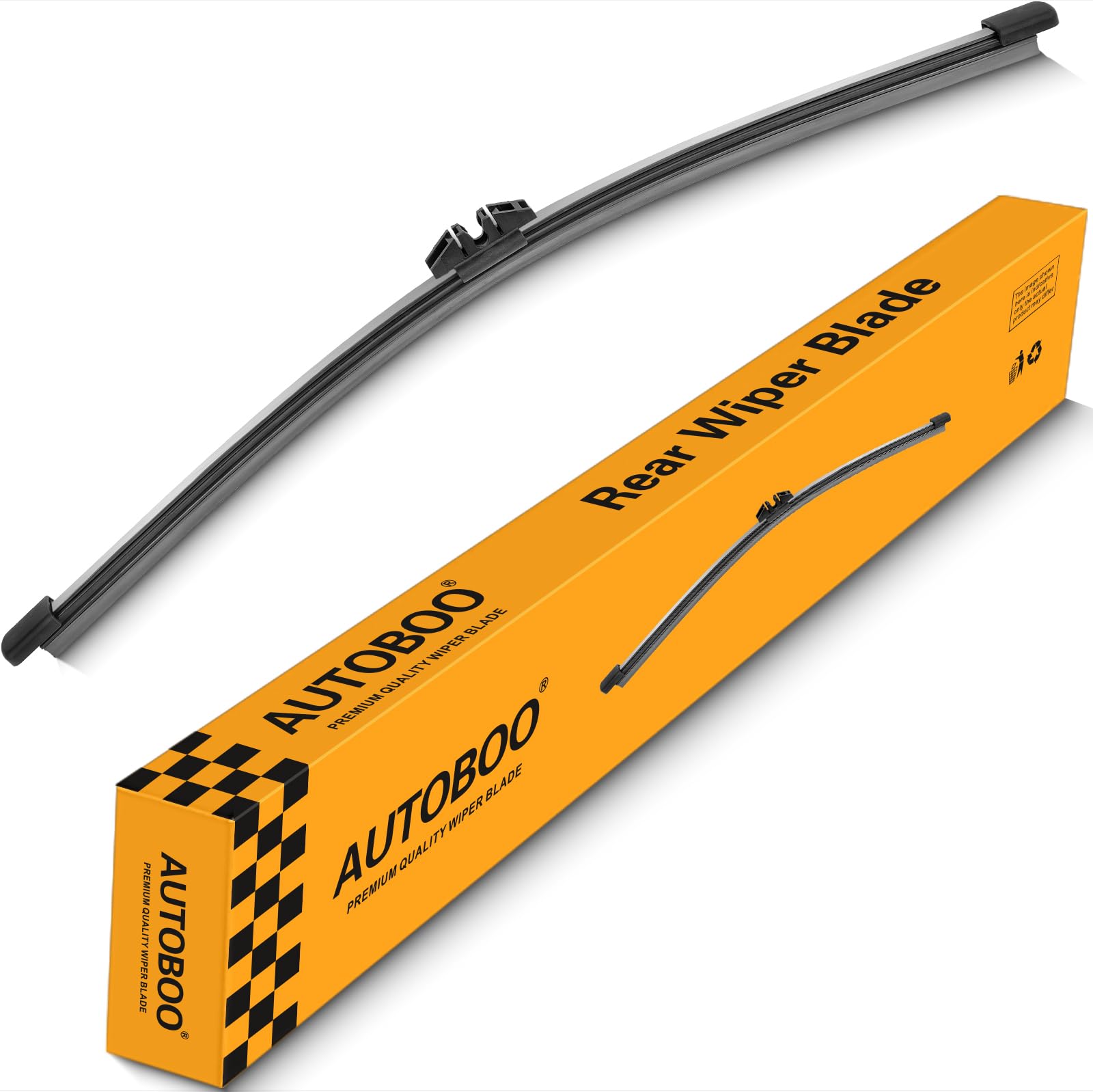 Autoboo 15 Inch Rear Windshield Wiper Blade Replacement For Ford Edge 2015-2020 Compatible With Bmw X5 2007-2013, Volvo Xc90 201