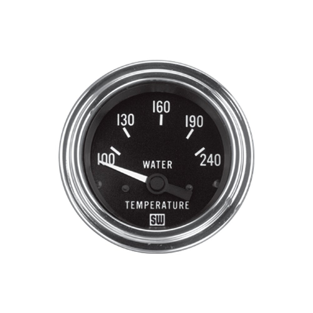 Stewart Warner 82306 Deluxe 2-1/16'' Water Temperature Electric Gauge