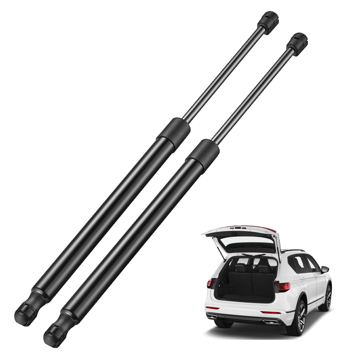 Bdfhyk 6137 18.9Inch 640N/145Lbs Trunk Tailgate Lift Supports Gas Shocks Struts, Compatible With Nissan Xterra Base Off-Road Pro
