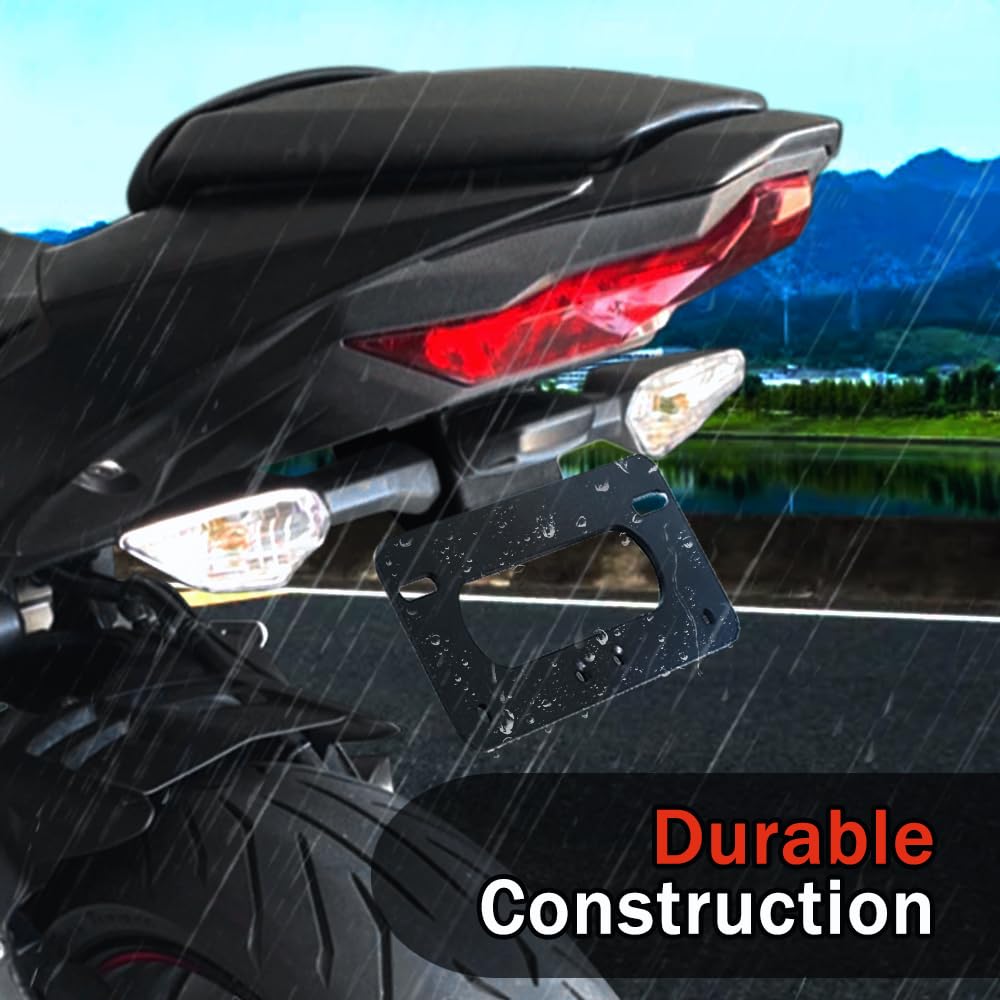 Xitomer Tail Tidy/Fender Eliminator Kits, Fit For 2023 Ninja Zx-6R Zx6-R 636 2019 2020 2021 2022, For Oem License Plate Light, Compatible With Oem/Stock And Aftermarket Turn Signal