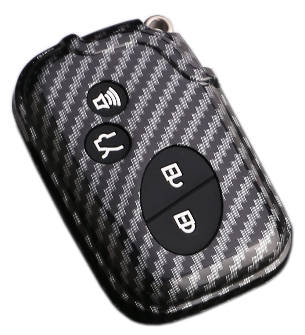 Horande ABS Carbon Fibre Protector Key Fob Cover Case fit for Lexus ES350 GS300 GS350 GS430 GS450h ISC IS250 IS350 LS460 LS600h