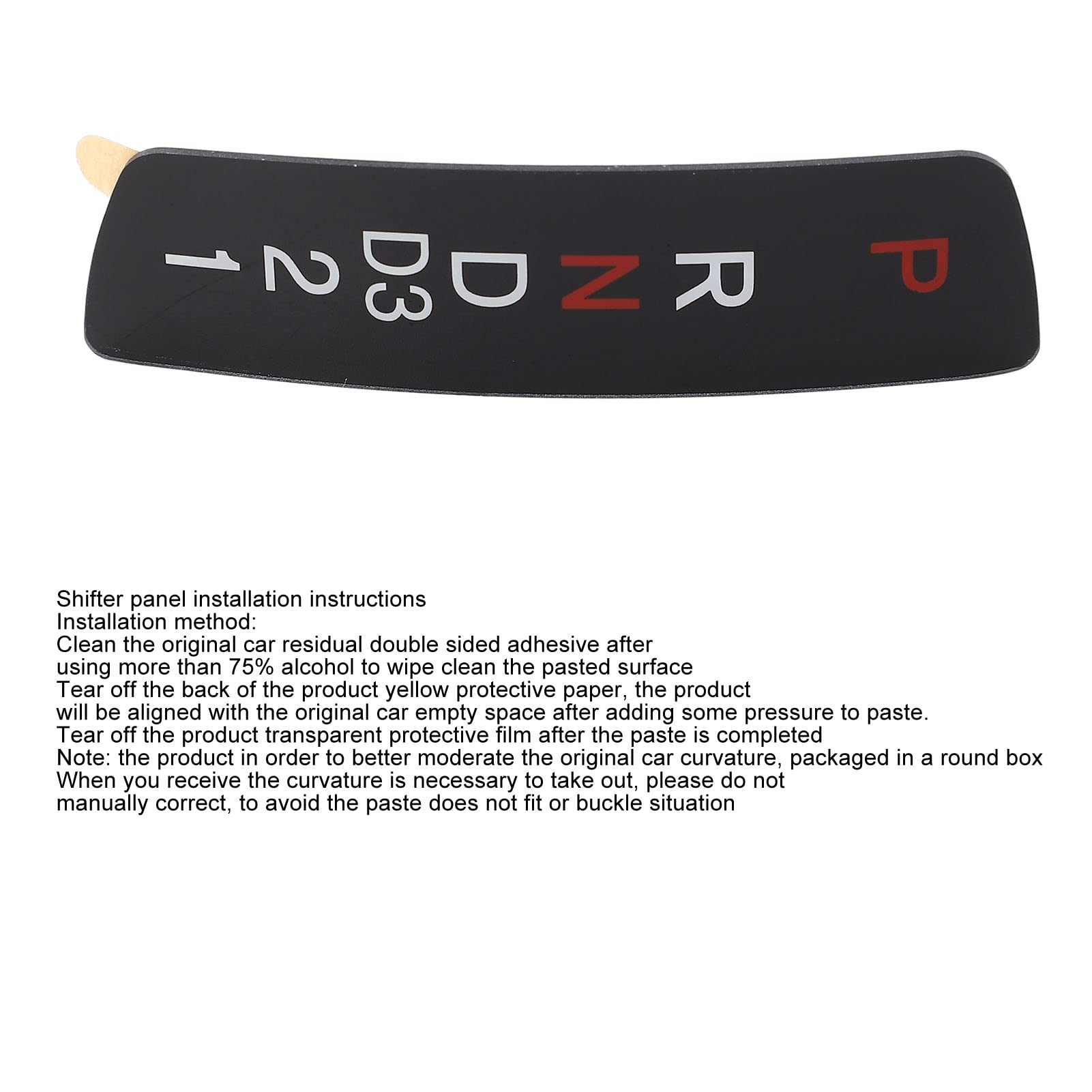 Console Gear Display Panel Trim 54721 Tb0 A, Kimiss Console Gear Stick Selector Panel Display Trim Lightweight Replacement For 2008-2013