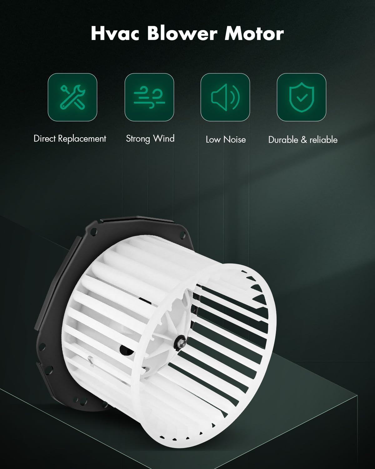 Scitoo 700091 Front Hvac Blower Motor With Fan Cage For Chevy 1978-1994,For Gmc 1978-1994