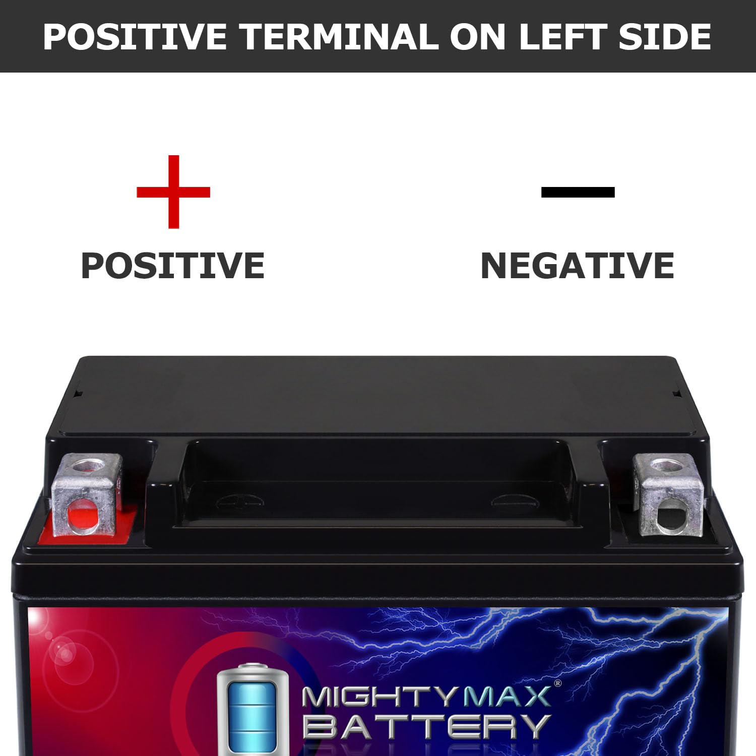 Mighty Max Battery YTX14-BS Replaces Kawasaki KVF KFX 750 Brute Force Prairie VN800 XQ