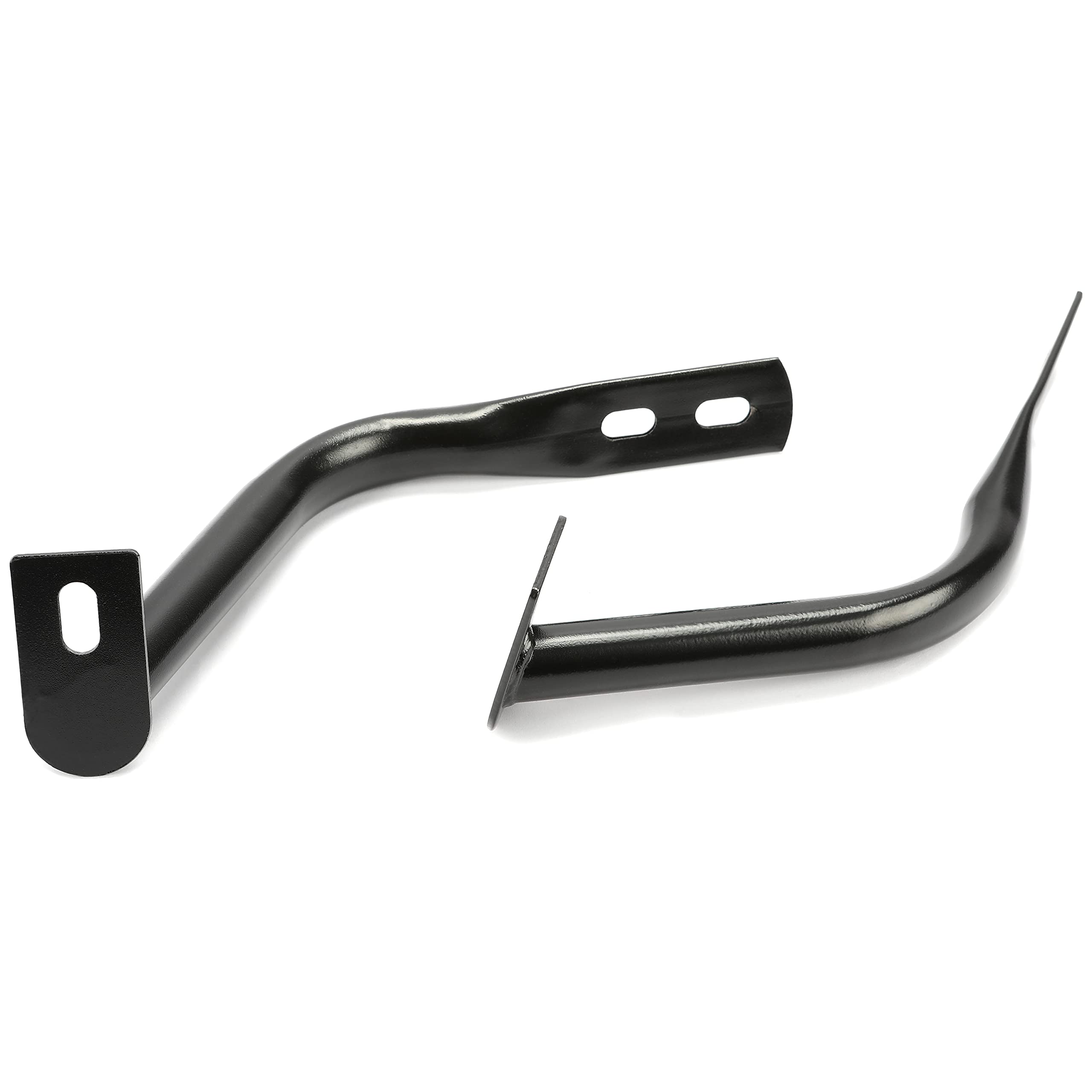 KUAFU Front LH & RH Bumper Bracket Compatible with 2003-2007 Chevy Silverado 1500 Avalanche & 2003-2007 GMC Sierra 1500 Replacem