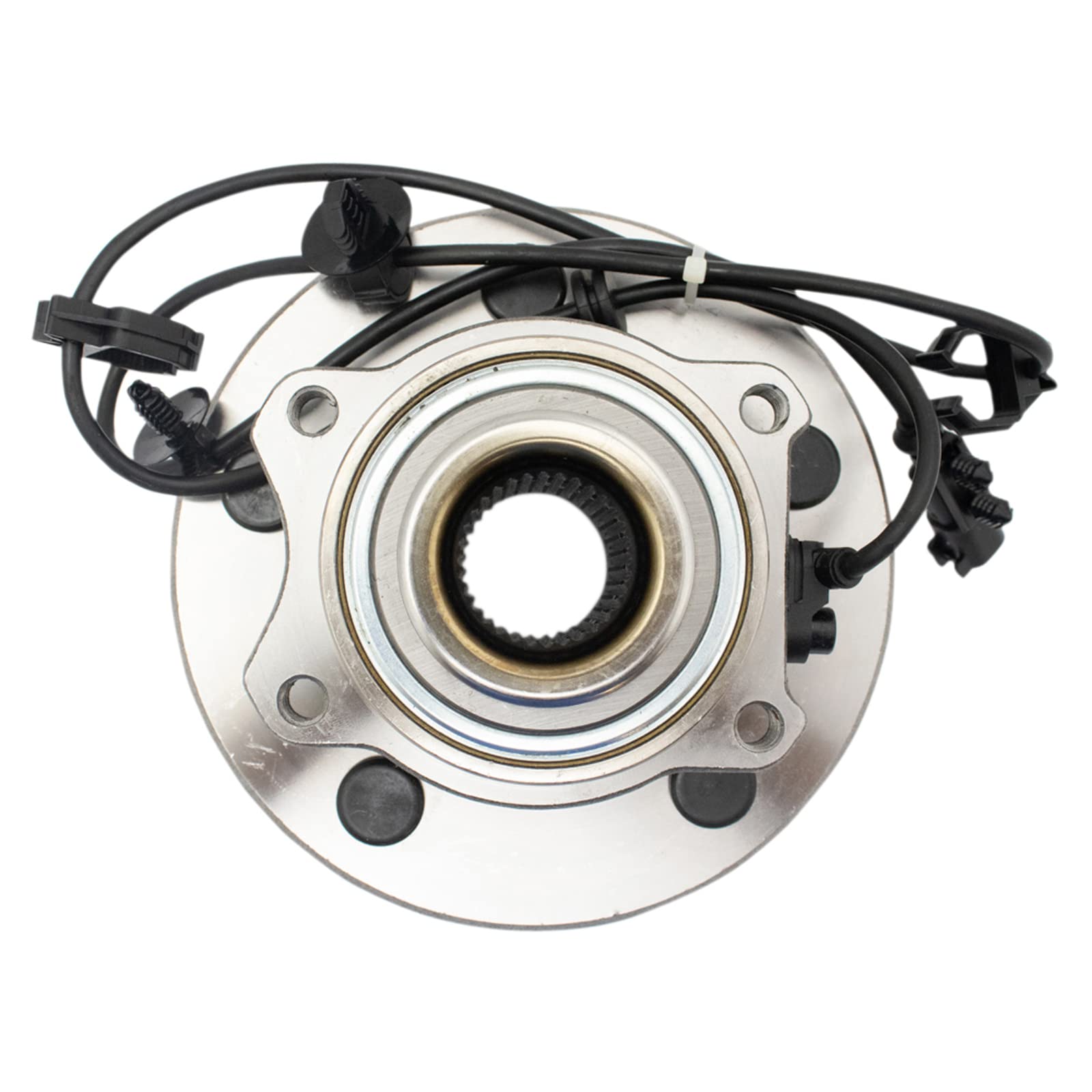 Trq Rear Wheel Hub Bearings Assembly Set Compatible With 2007-2008 Chrysler Pacifica