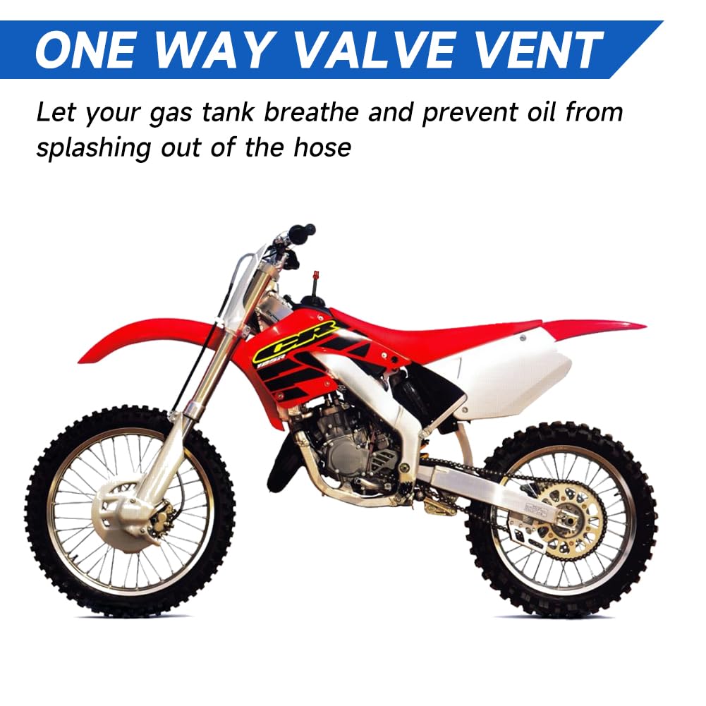 Universal Tank Gas Fuel Cap Valve Vent Breather Hose Tube For 50Cc 110Cc 70Cc 125Cc Motorcycle Xr Crf Rm Kx Ssr Dirt Pit Quad Bi