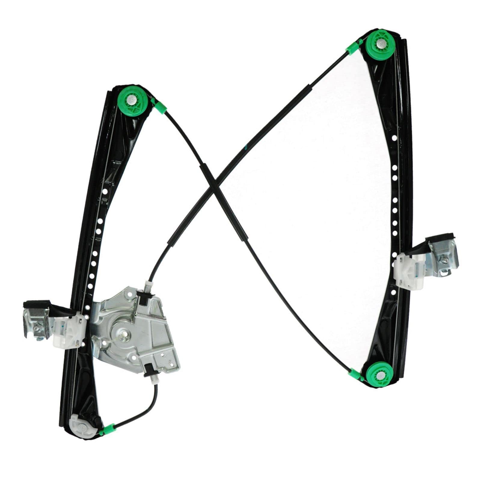 Trq Front Power Window Regulator Set Compatible With 2000-2002 Jaguar S-Type Lincoln Ls