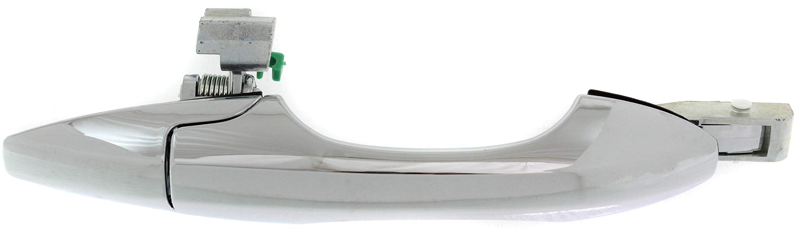 Evan Fischer Front or Rear Exterior Door Handle Compatible with 2007-2013 Acura MDX Chrome Plastic Passenger Side