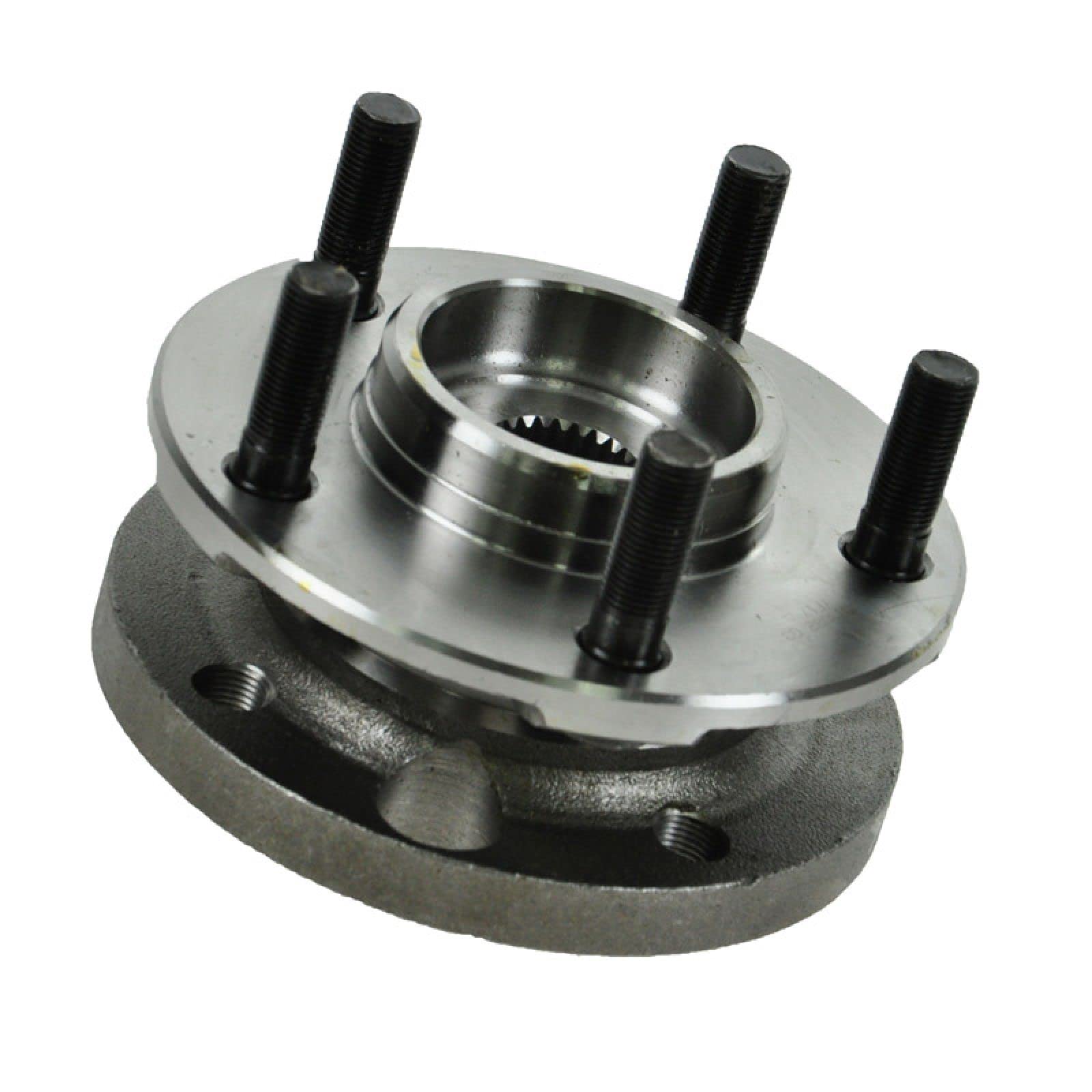 Trq Front Wheel Hub Bearings Assembly Set Compatible With 1987-1990 Dodge Dakota