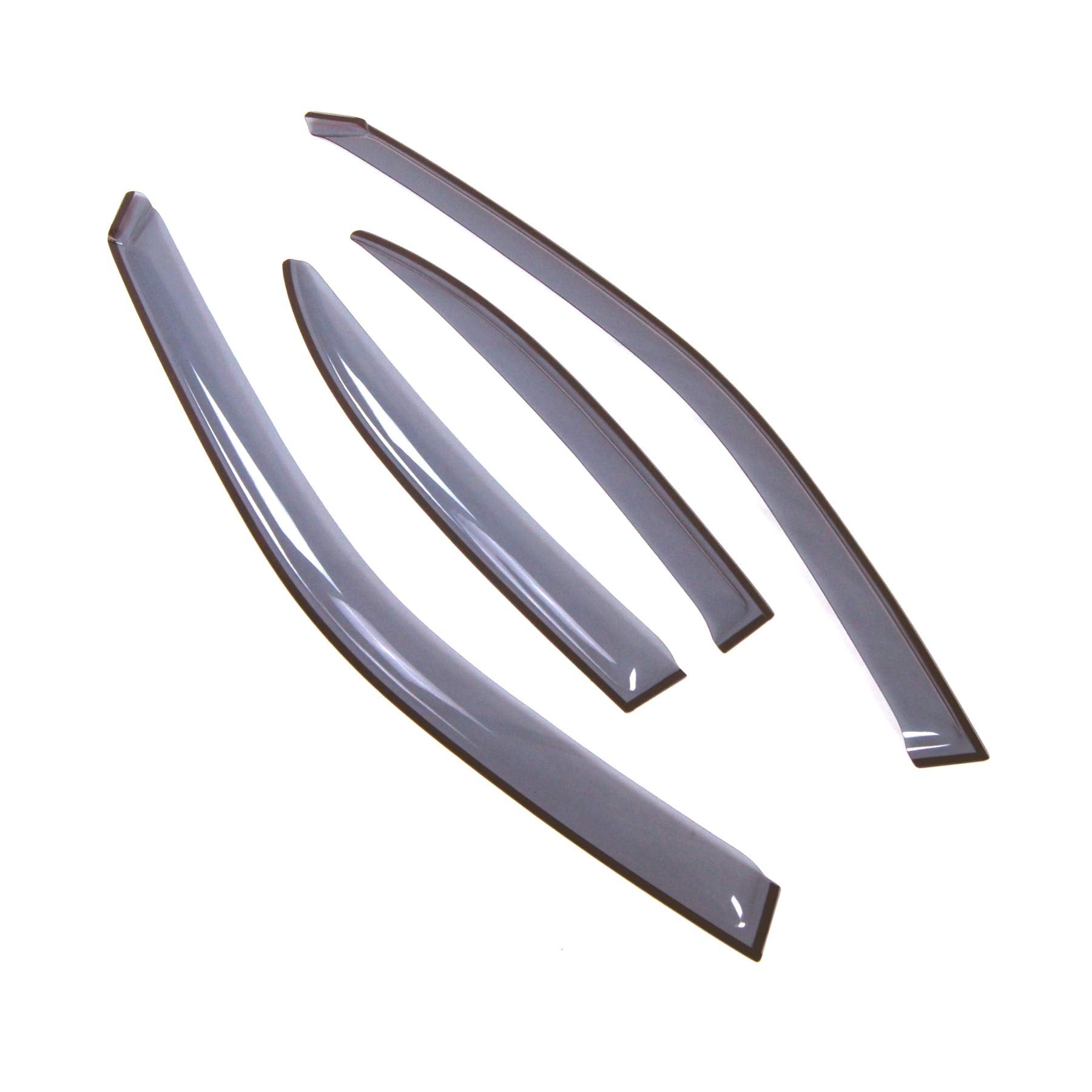 Car Window Rain Guard | Outside Mount Visors Auto Side Window Deflectors | Windows Visor Rain Shields Compatible With 2001-2004