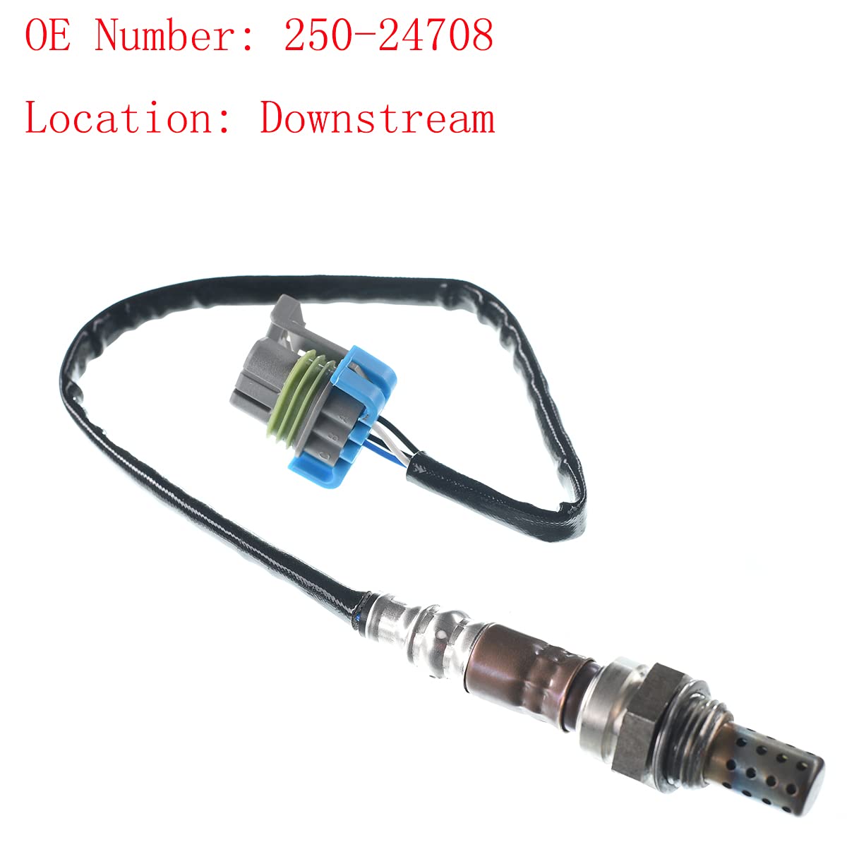 Set Of 2 Upstream And Downstream O2 Oxygen Sensor 1 & 2 Replacement For Chevrolet Malibu Equinox Gmc Terrain Pontiac G6 Saturn V