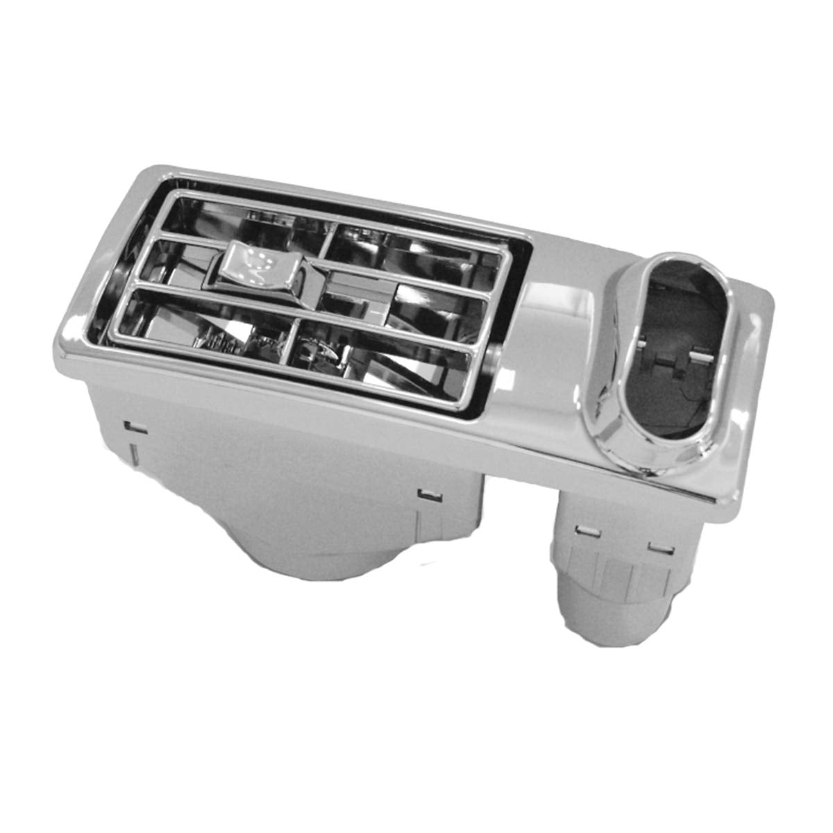 Gg Grand General 68406 Chrome Plastic Ac/Heater Vent For Kenworth 2003, Drive Side