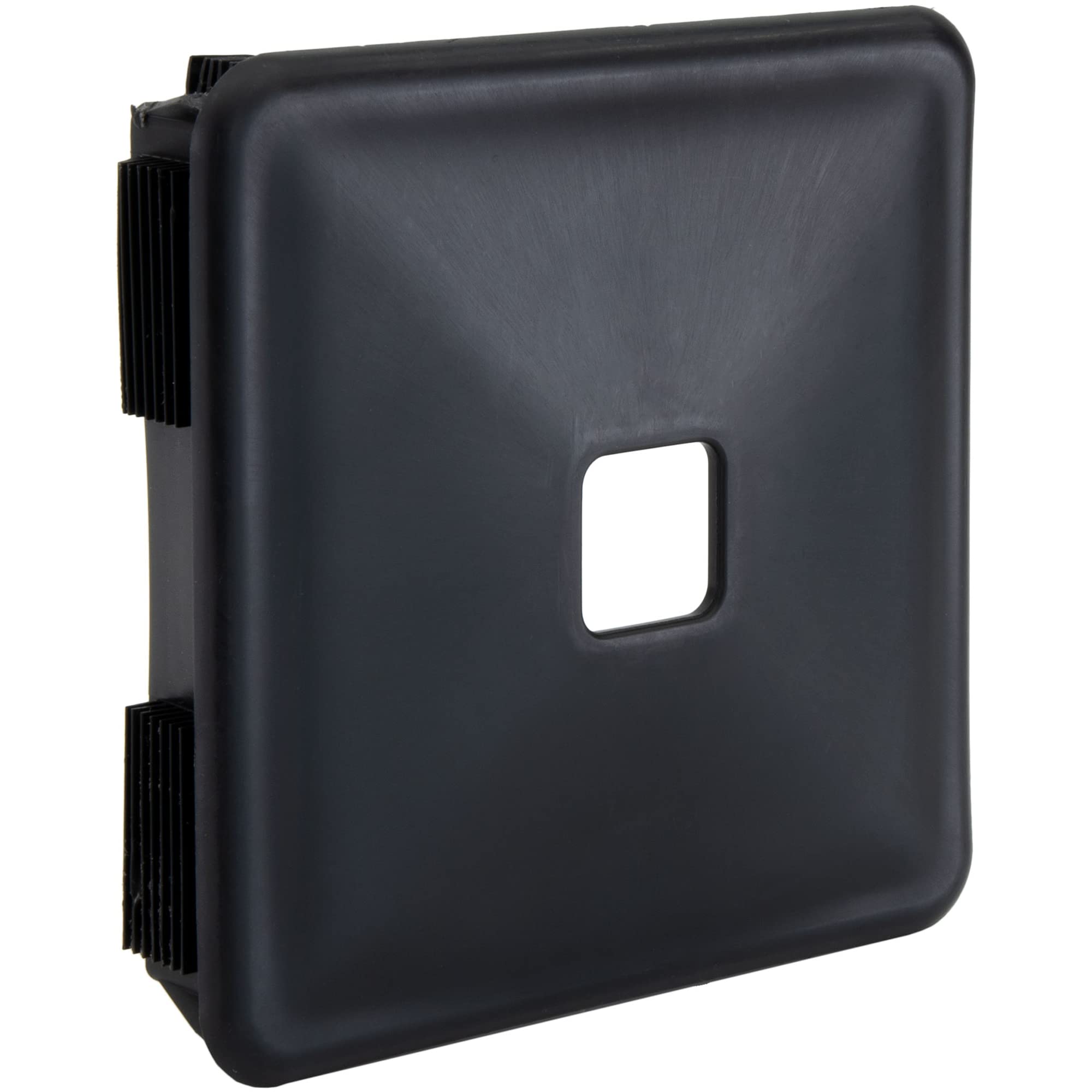 RecPro 2 RV 4inch Bumper Plug END Cap Cover w/Tabs Black Camper Travel Trailer | Made in America