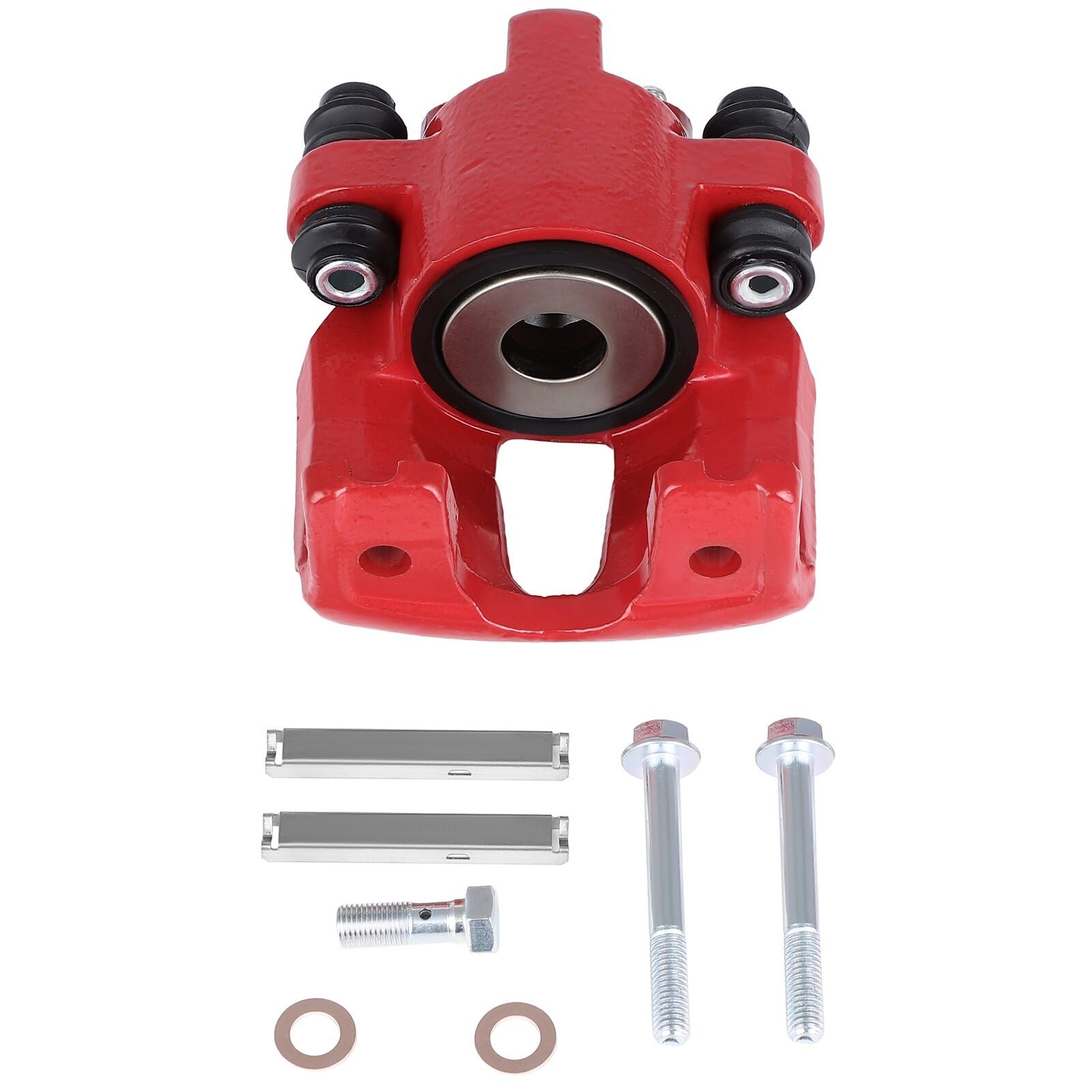 Scitoo Rear Right Brake Caliper Without Bracket 18-4679 Red Compatible For Ford 1997-2004 For Lincoln 1998-2010