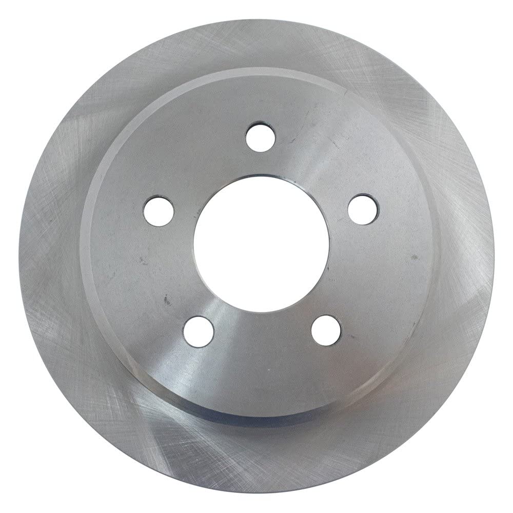 Trq Rear Brake Rotors Set Solid Compatible With 1994-1998 Jeep Grand Cherokee