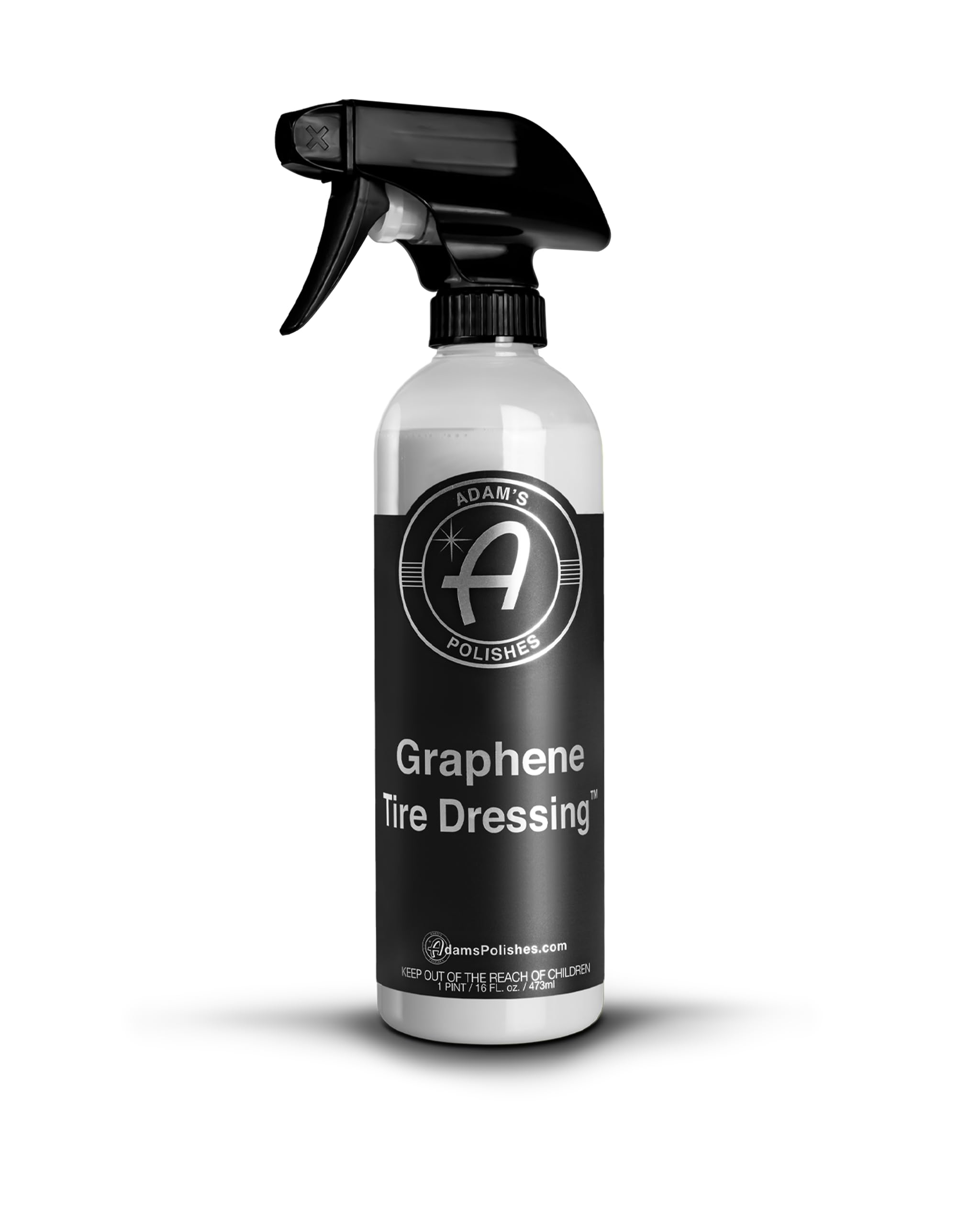 Adam'S Polishes Graphene Tire Dressing - Deep Black Finish W/Graphene Non Greasy Car Detailing  Use W/Tire Applicator After Tire
