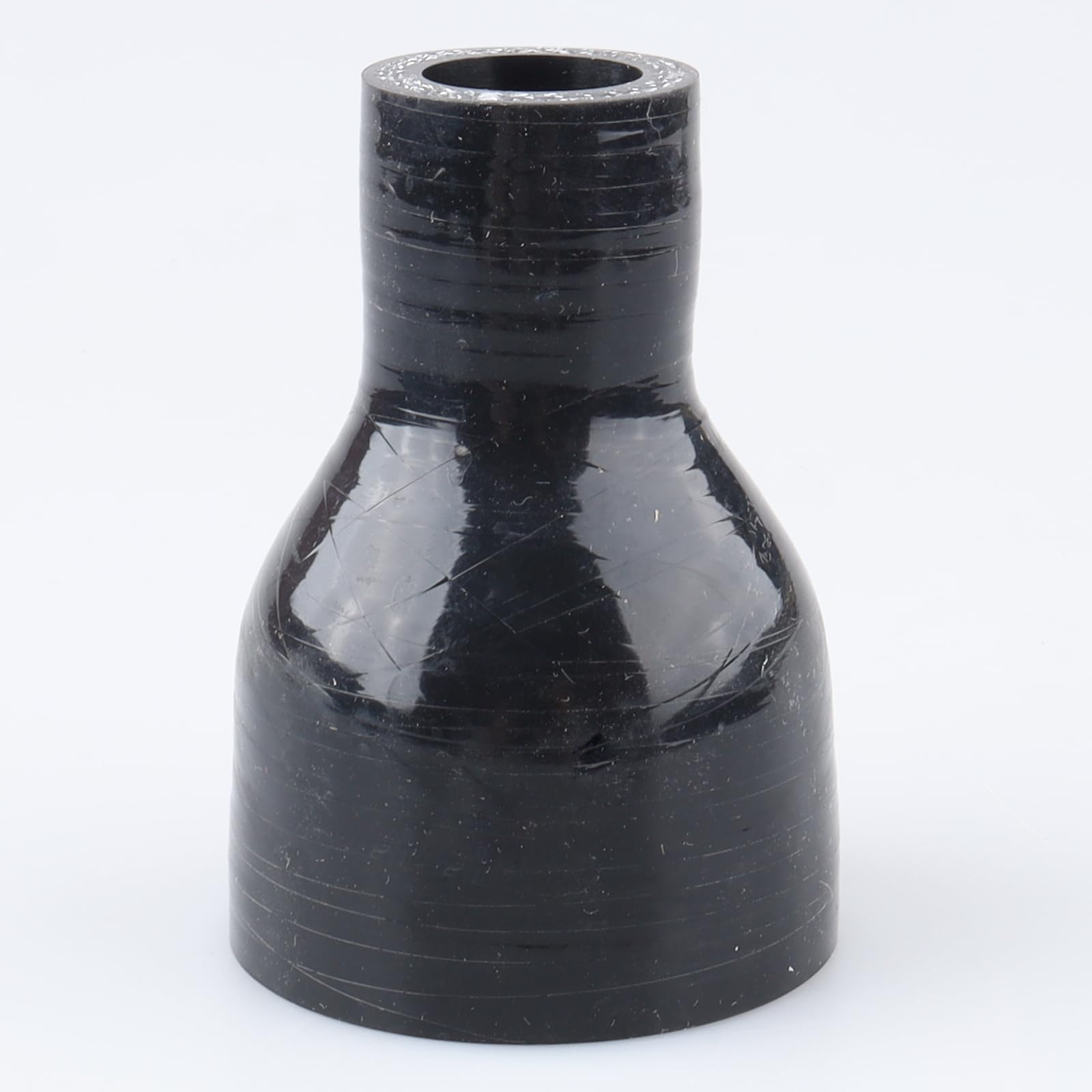 Ac Performance Id 1.75'' To 3/4'' (45Mm To 19Mm) Silicone Hose Straight Reducer 3-Ply Reinforced Black, 3'' Length