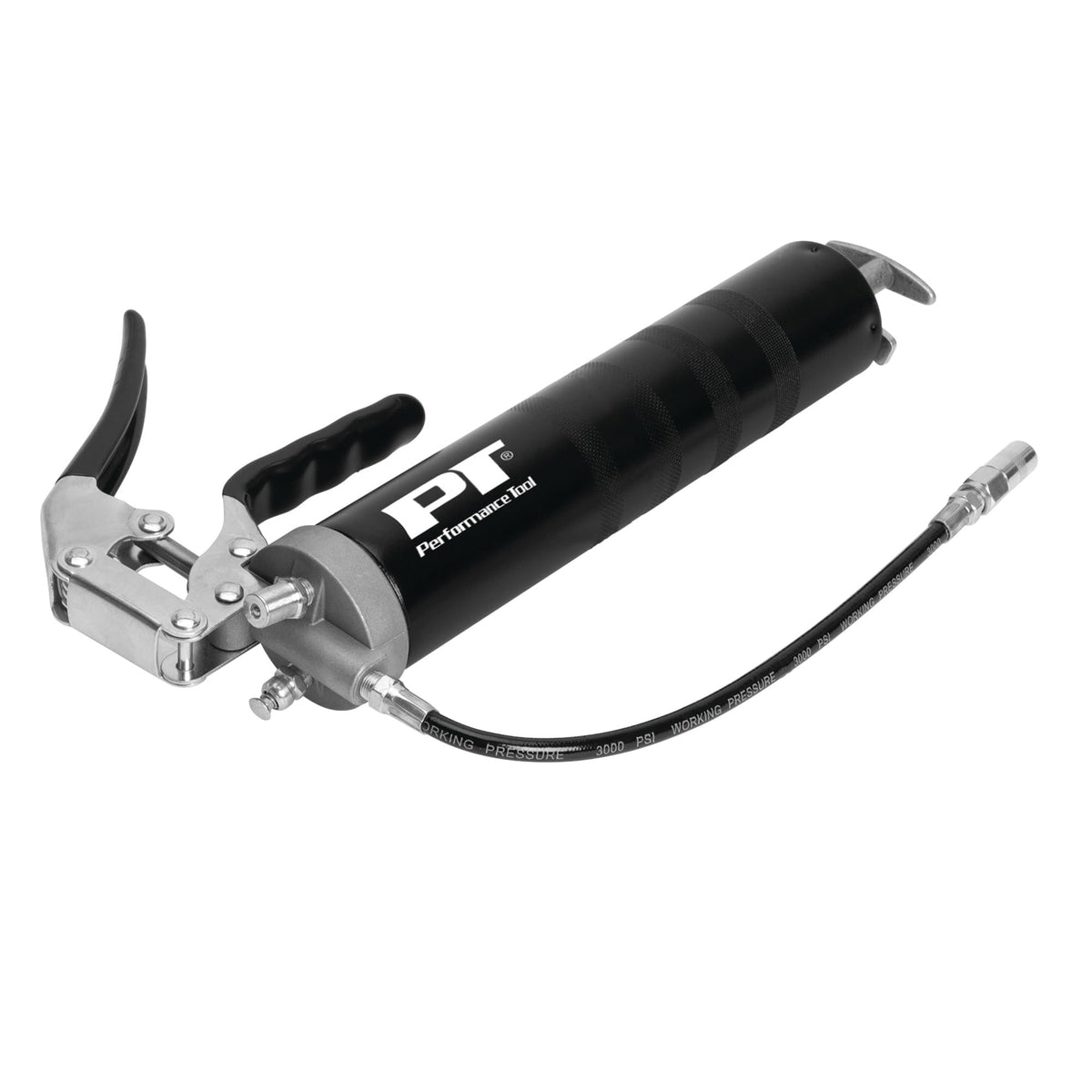 Performance Tool W54204 Professional 14oz Pistol Grip Grease Gun, Ergonomic and Efficient Lubrication Solution for Industrial an